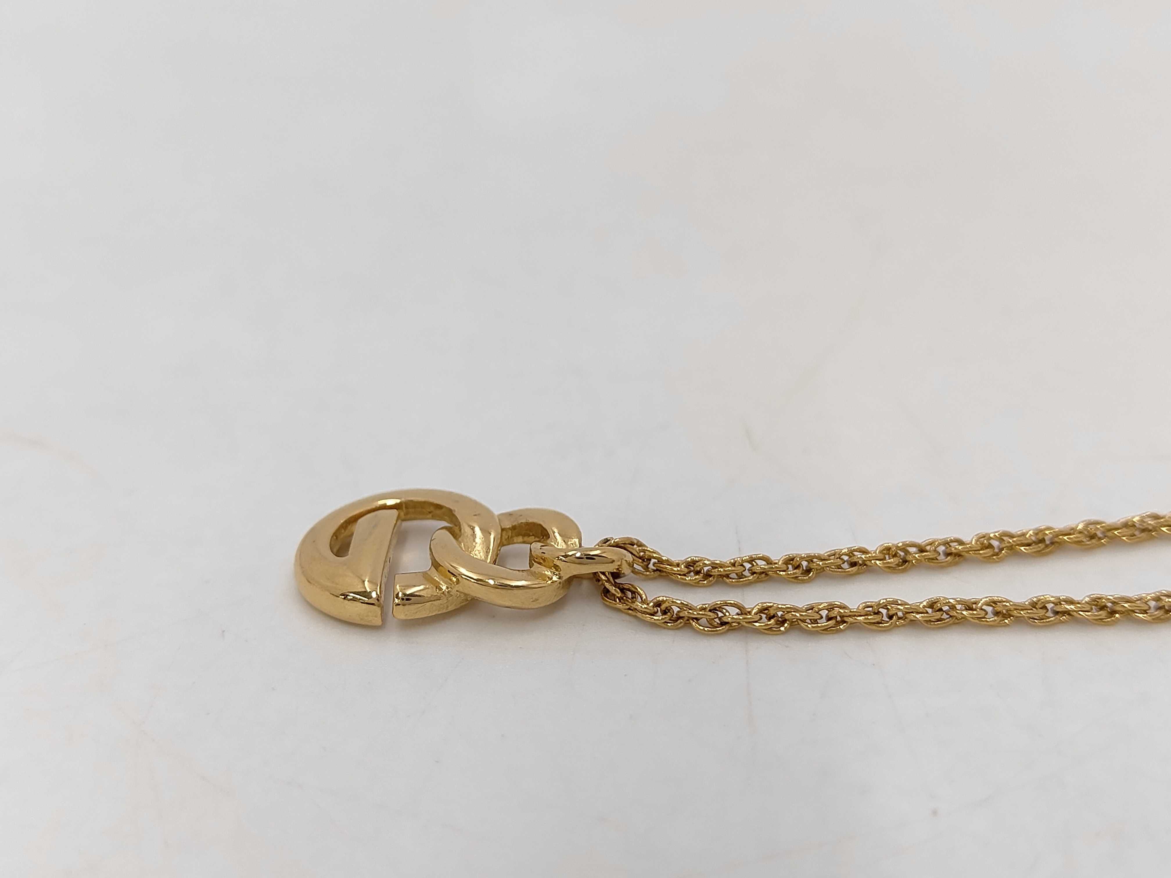 G Logo Gold NC Necklace — view 4
