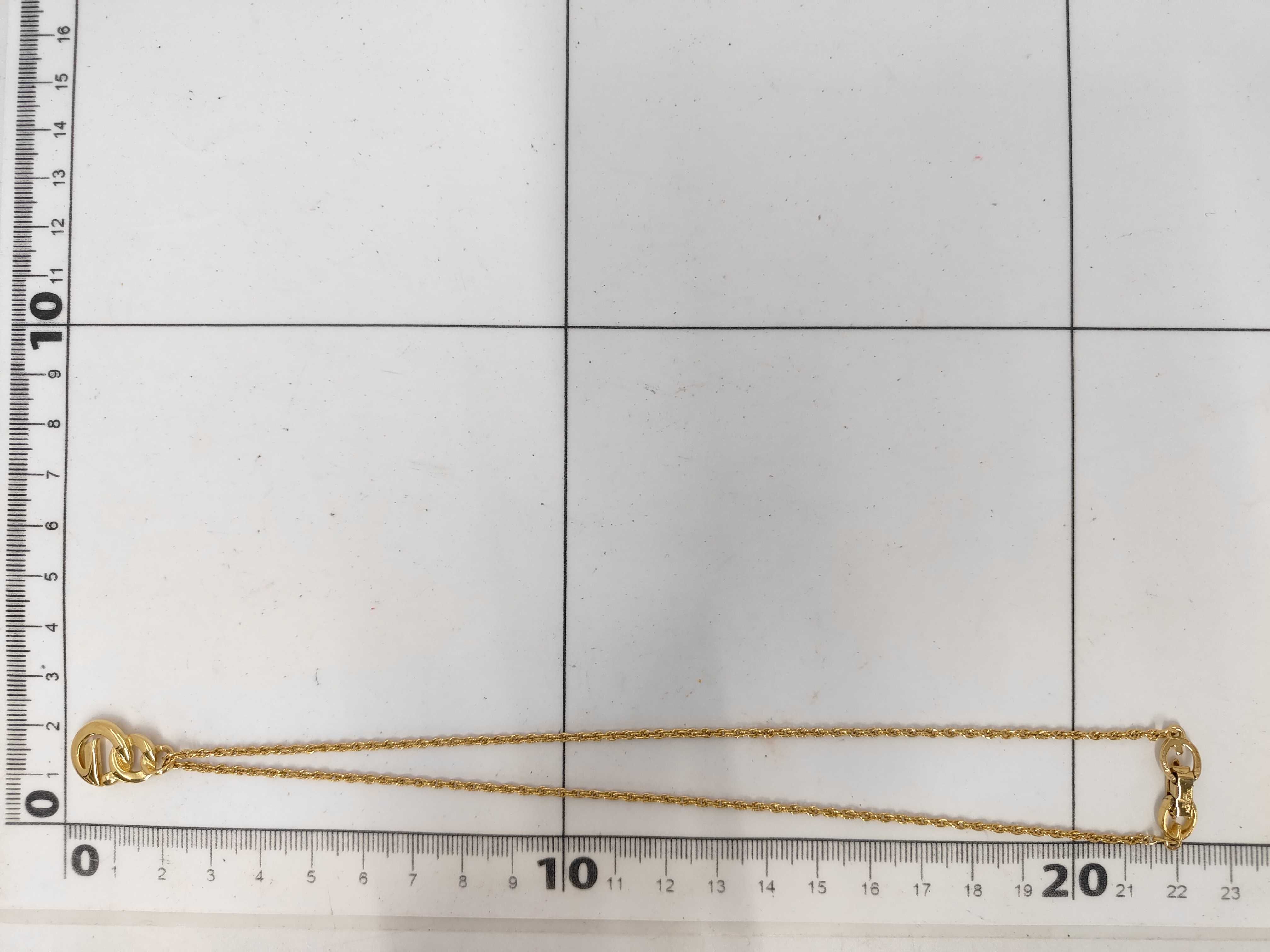 G Logo Gold NC Necklace — view 5