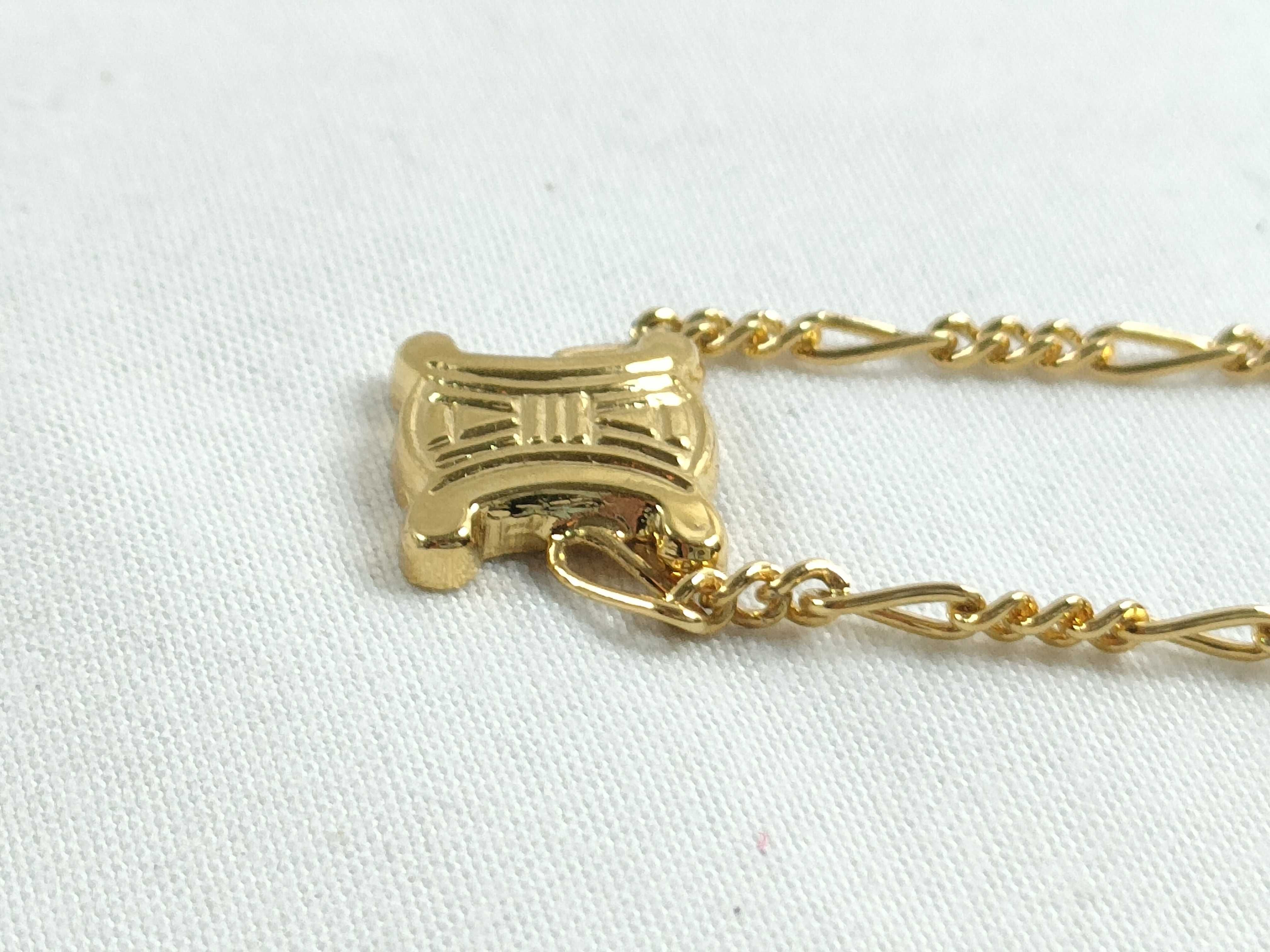 Triomphe Necklace, Gold Color Necklace — view 3
