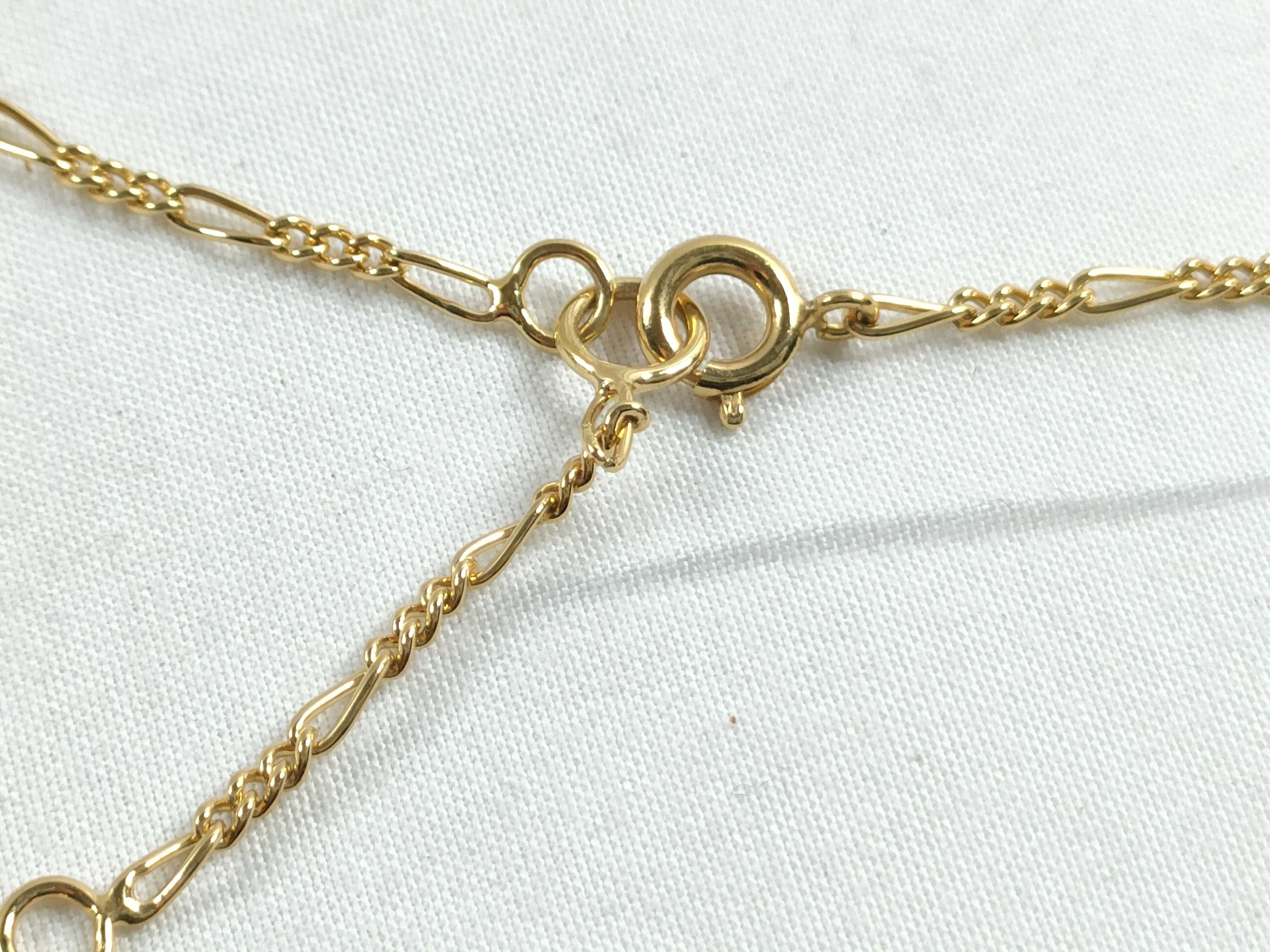 Triomphe Necklace, Gold Color Necklace — view 6