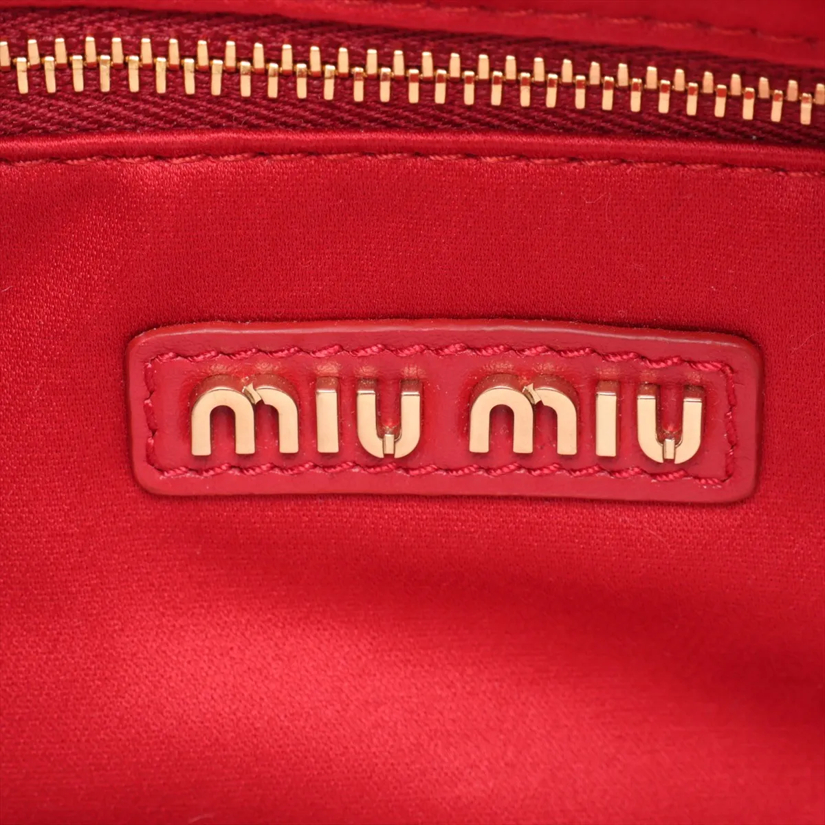 Arcadi Leather 2-Way Handbag, Red — view 10