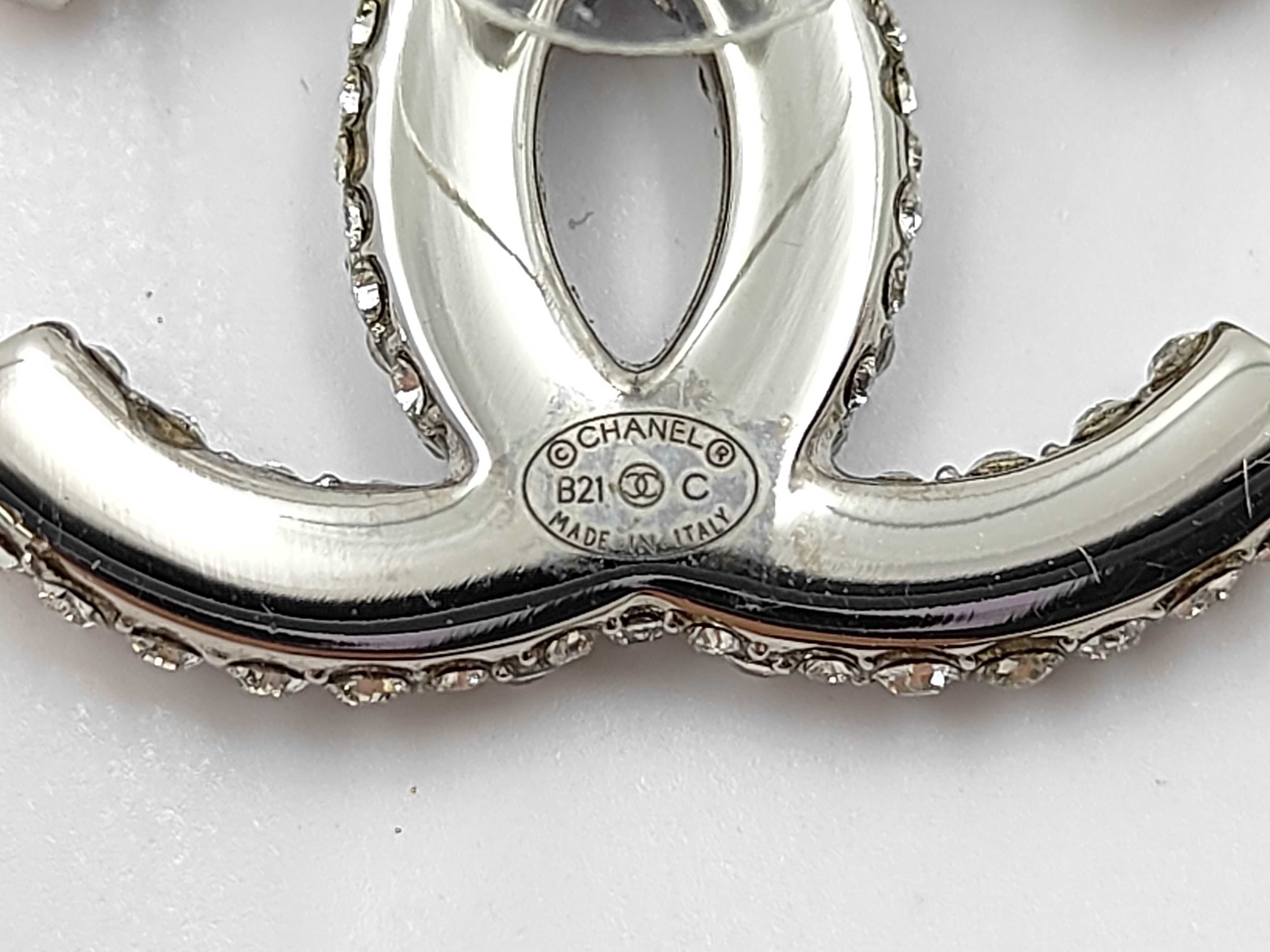 Coco Mark Rhinestone Earrings B21C — view 5