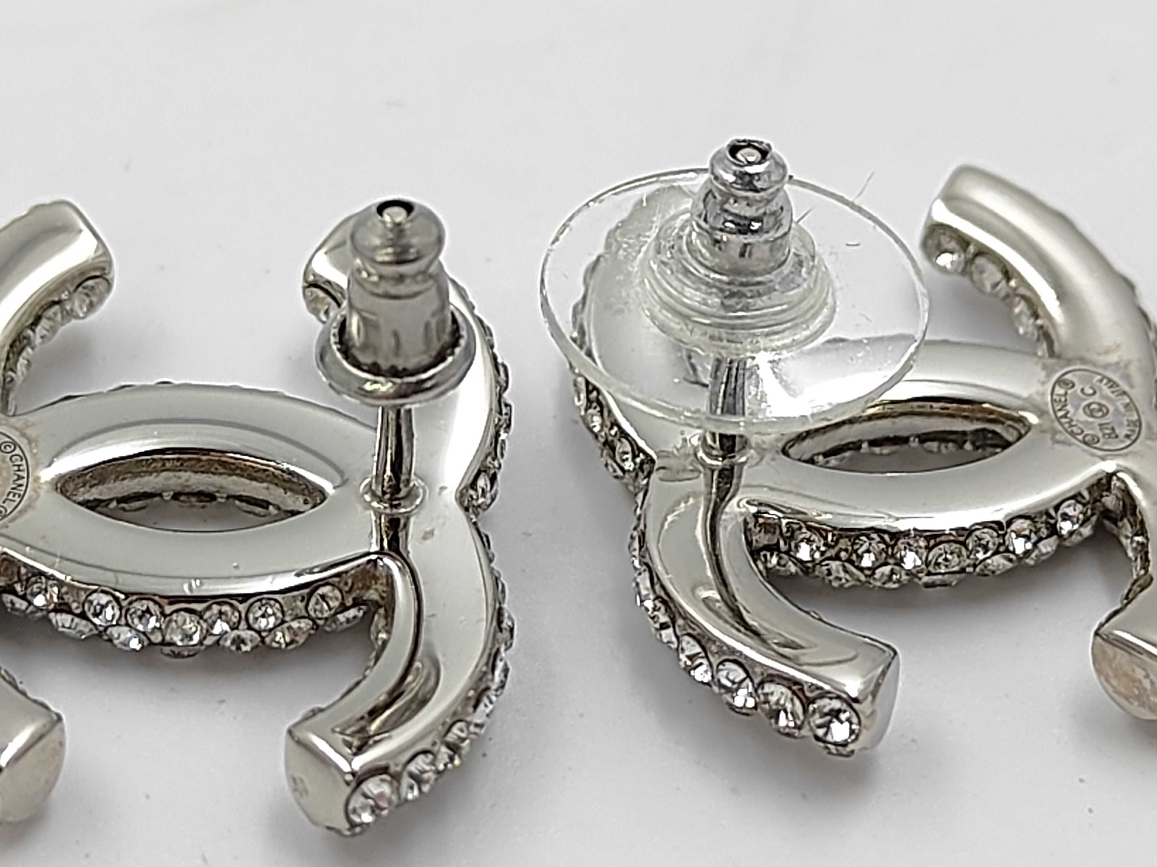 Coco Mark Rhinestone Earrings B21C — view 8