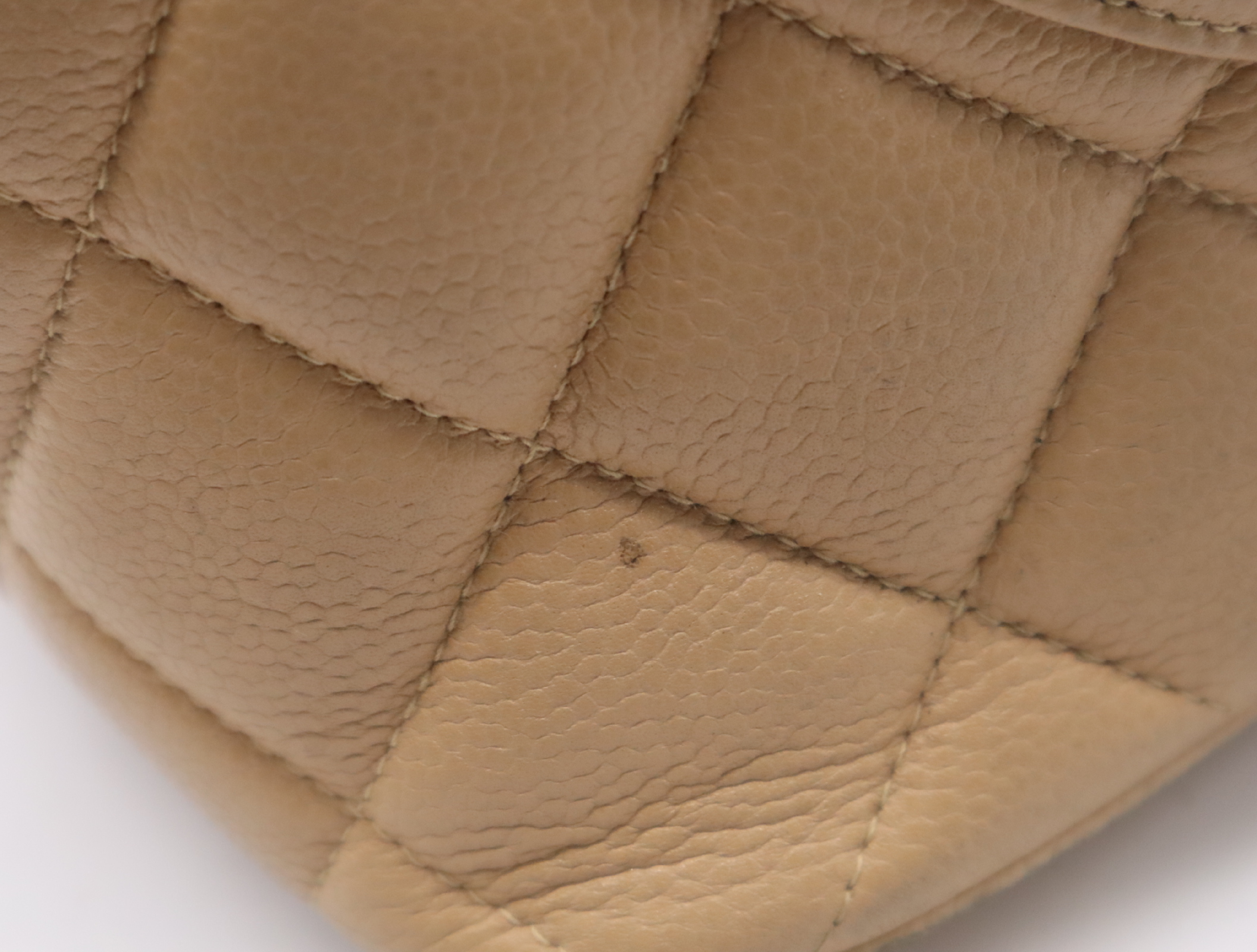 Coco Mark Handbag, Beige, Gold Hardware, with Dust Bag and Seal, 5277682 Handbag — view 11