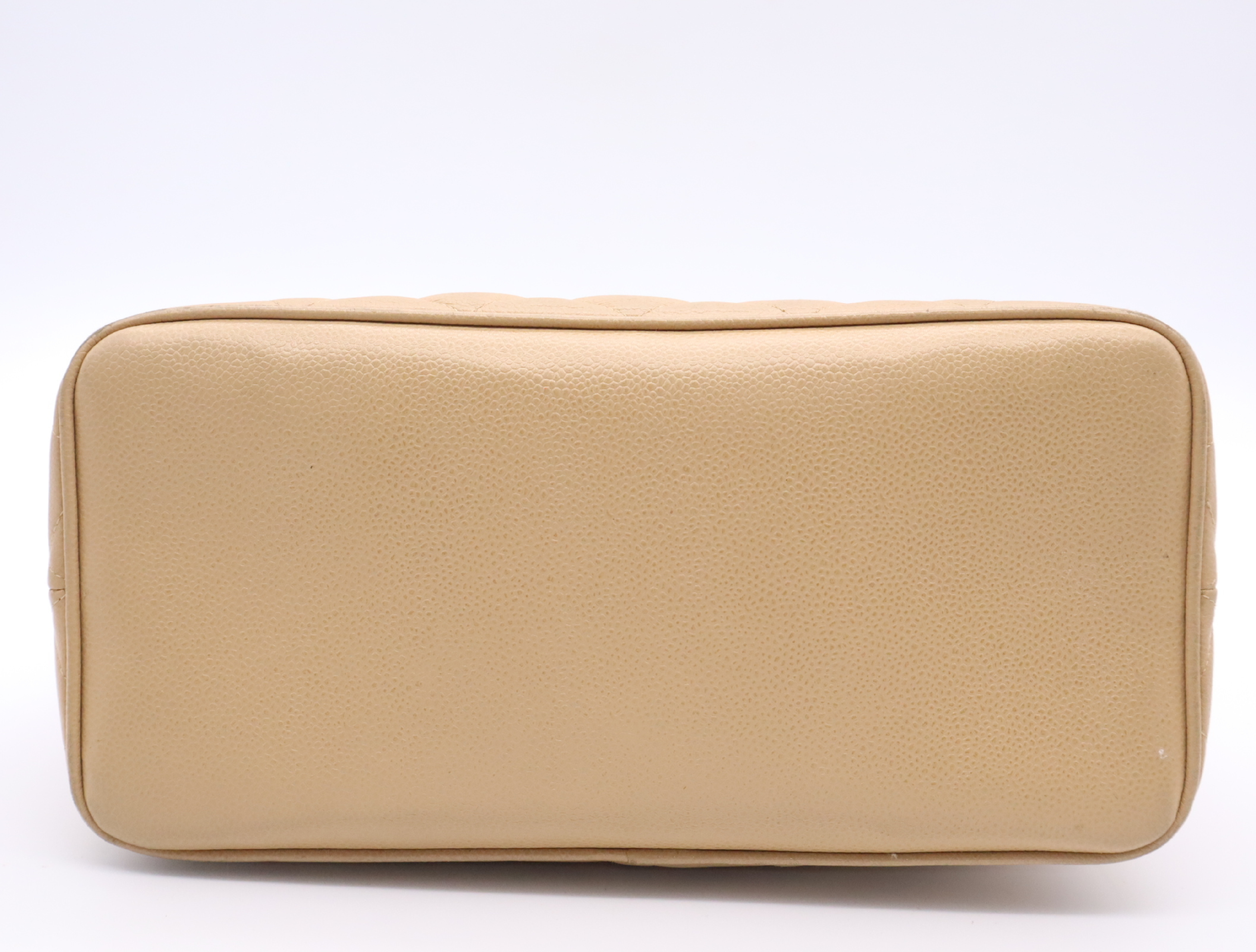 Coco Mark Handbag, Beige, Gold Hardware, with Dust Bag and Seal, 5277682 Handbag — view 4