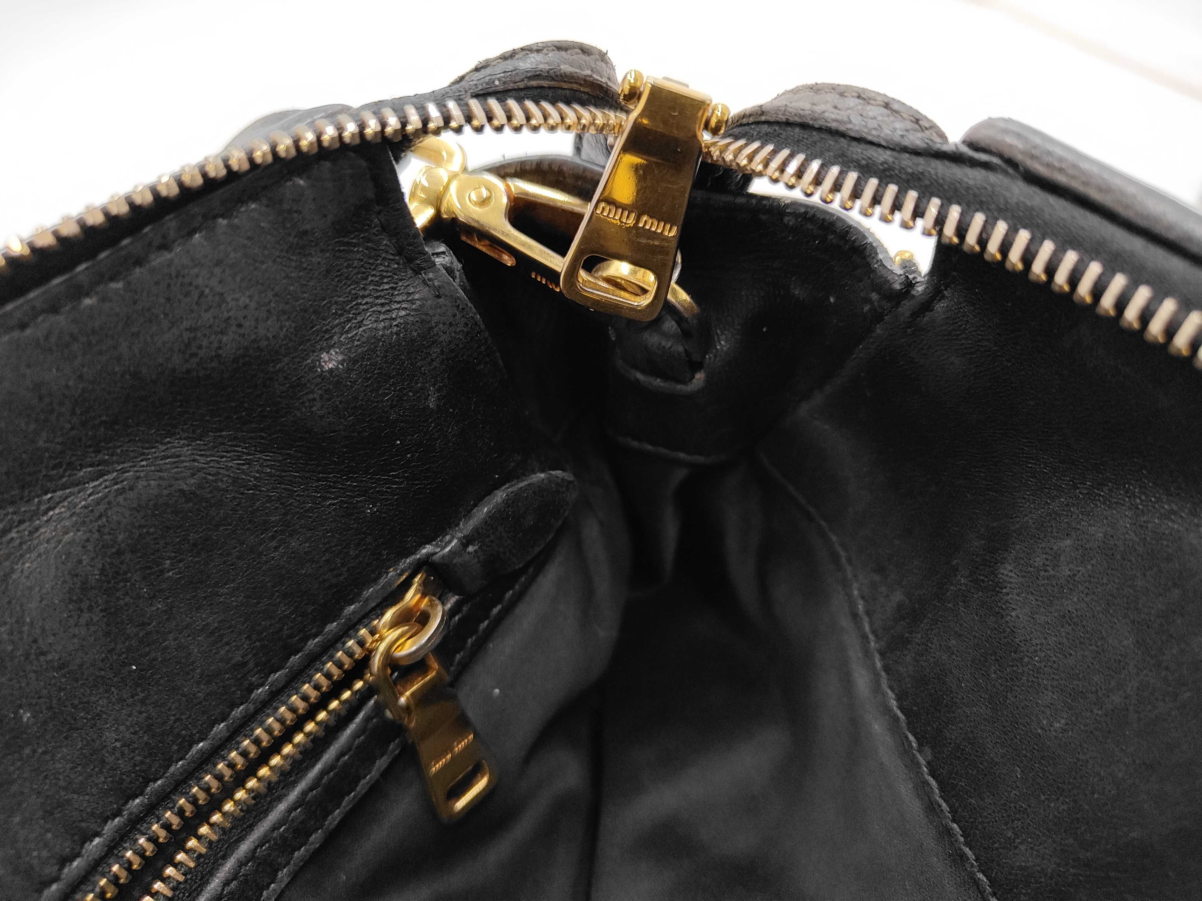 Matelassé Nappa Leather Side Zip 2-Way Shoulder Bag — view 12