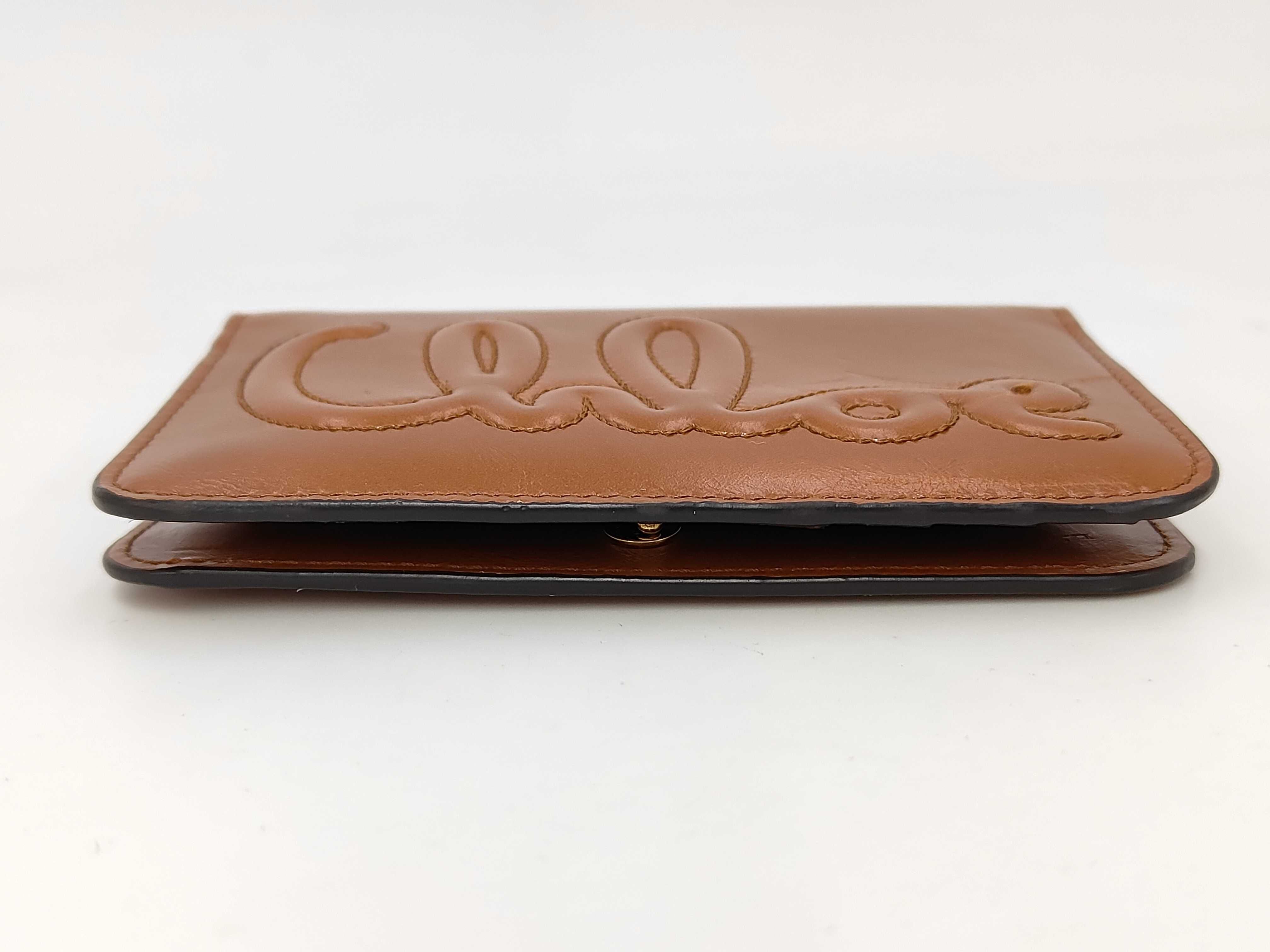 coin case, calfskin, brown, CHC24WP447. — view 2