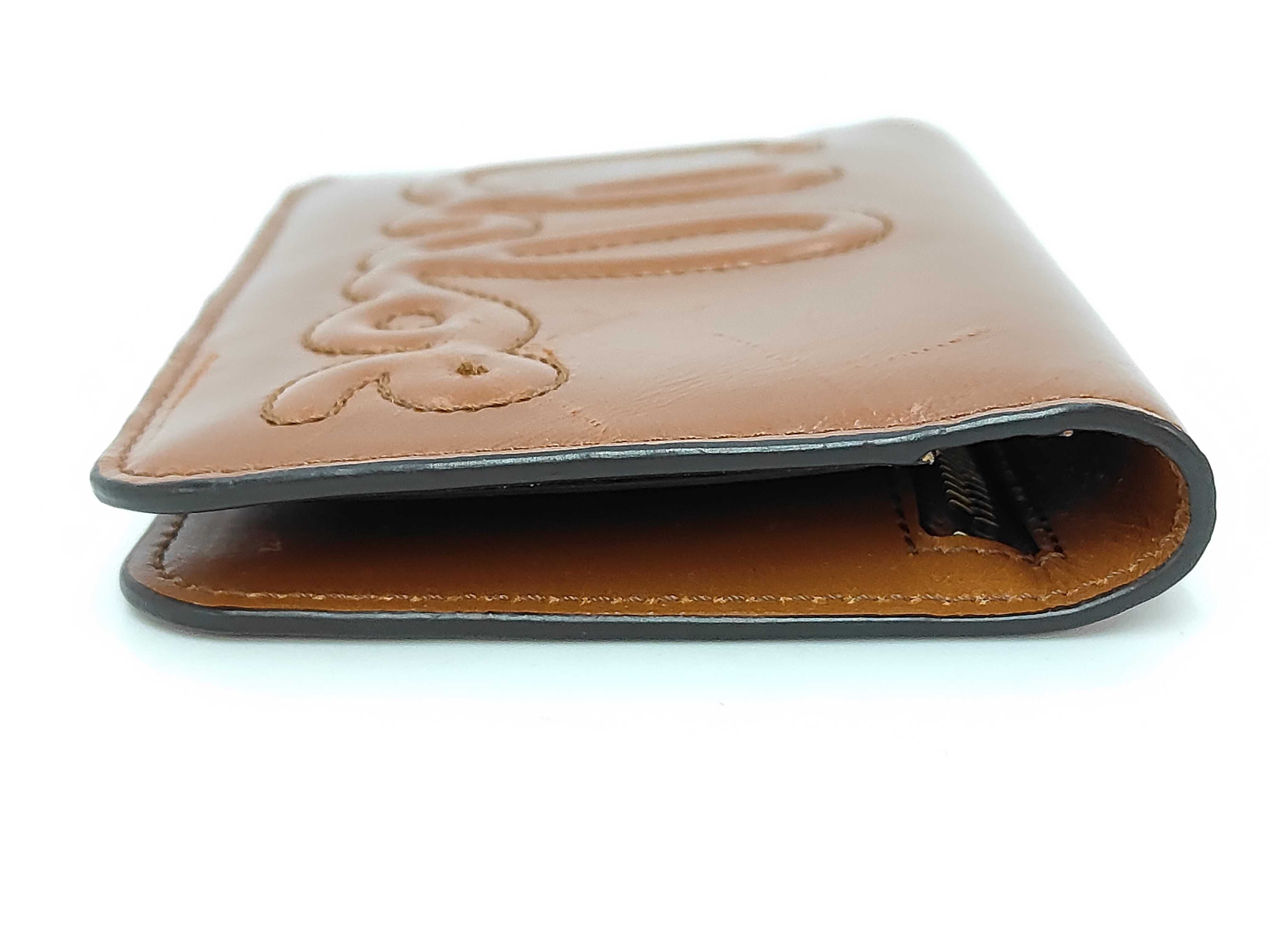 coin case, calfskin, brown, CHC24WP447. — view 3