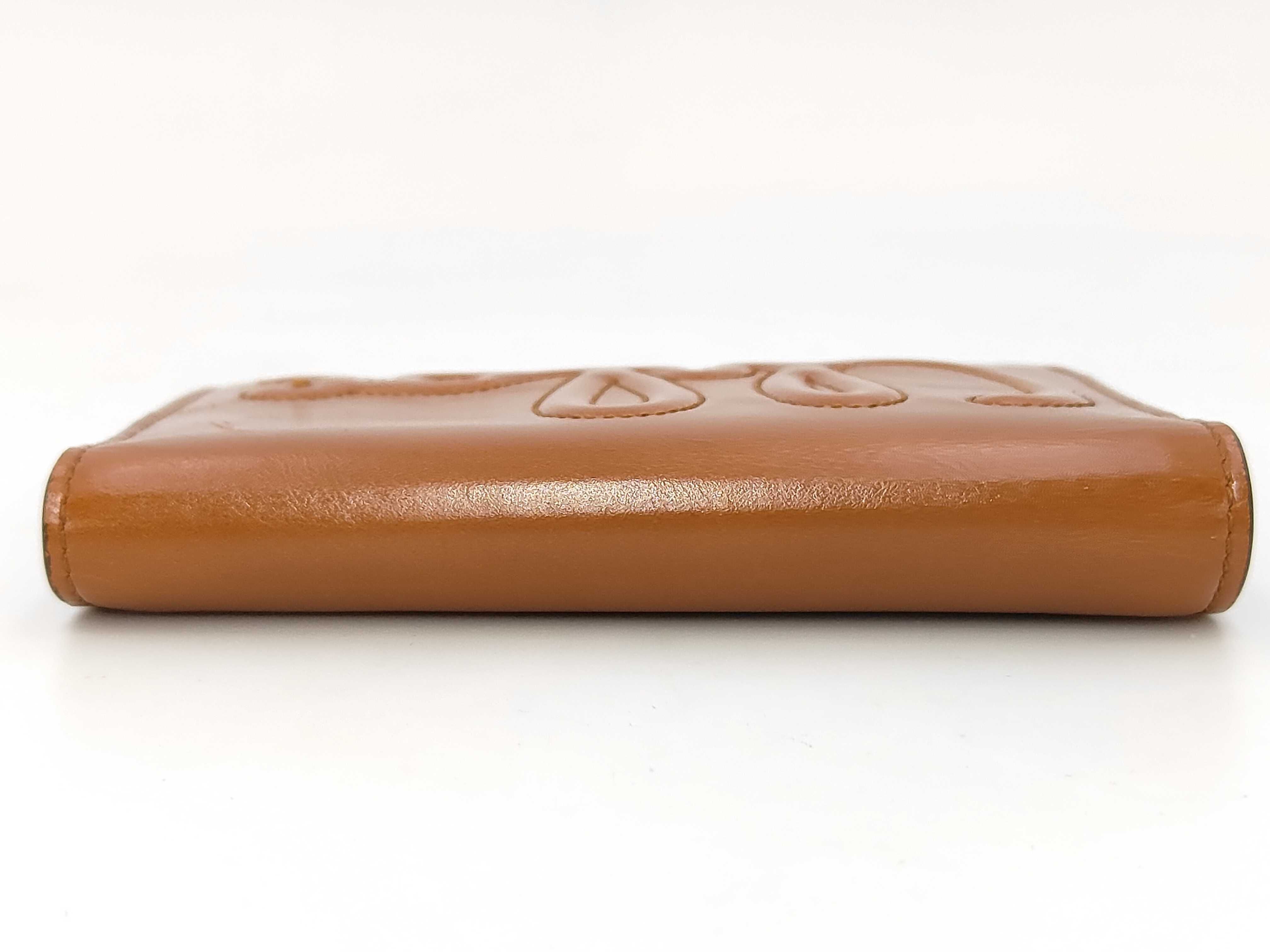 coin case, calfskin, brown, CHC24WP447. — view 4