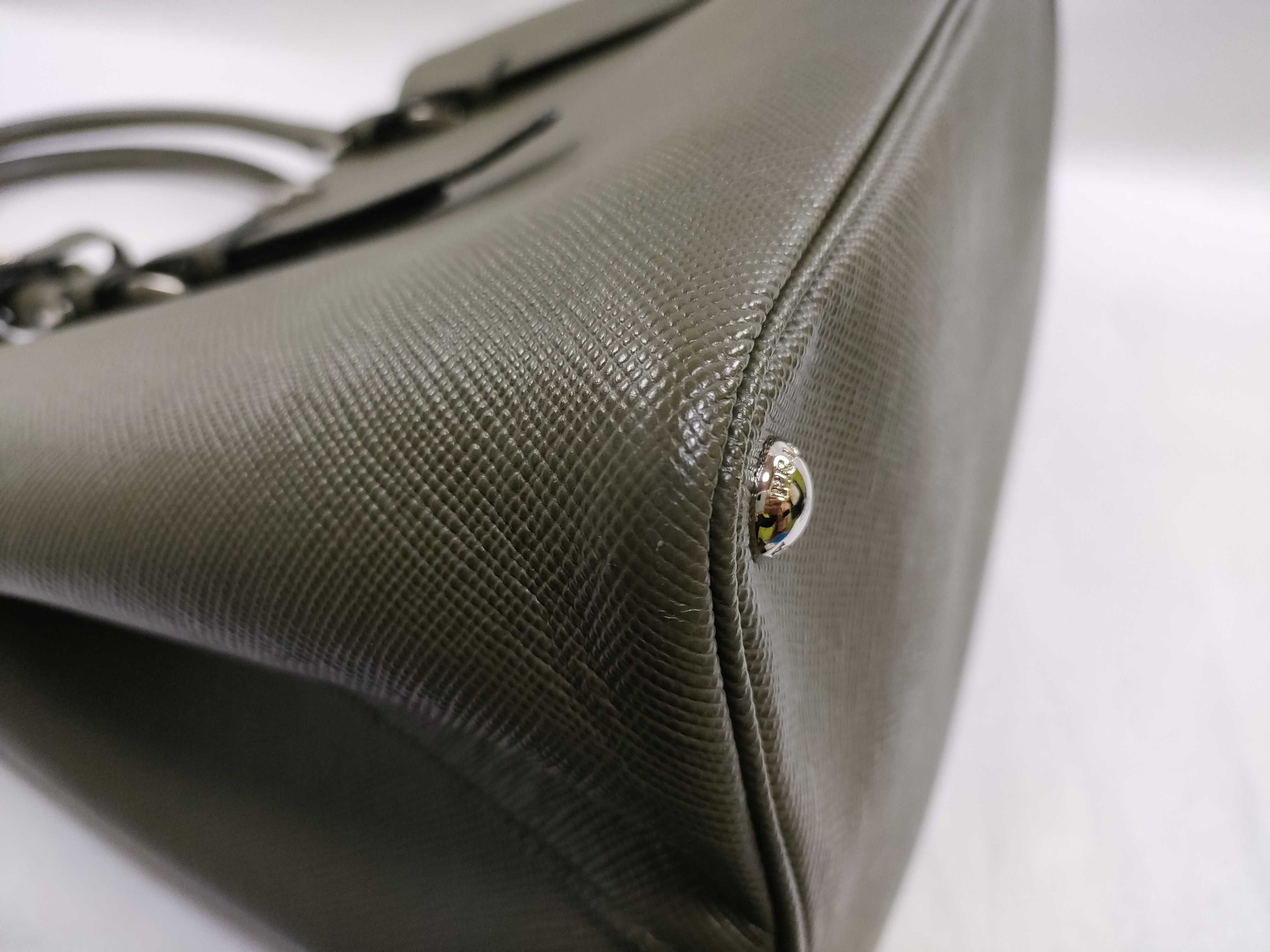 ID Bag Saffiano Double Cow Skin 36cm #180 SHW Handbag — view 6