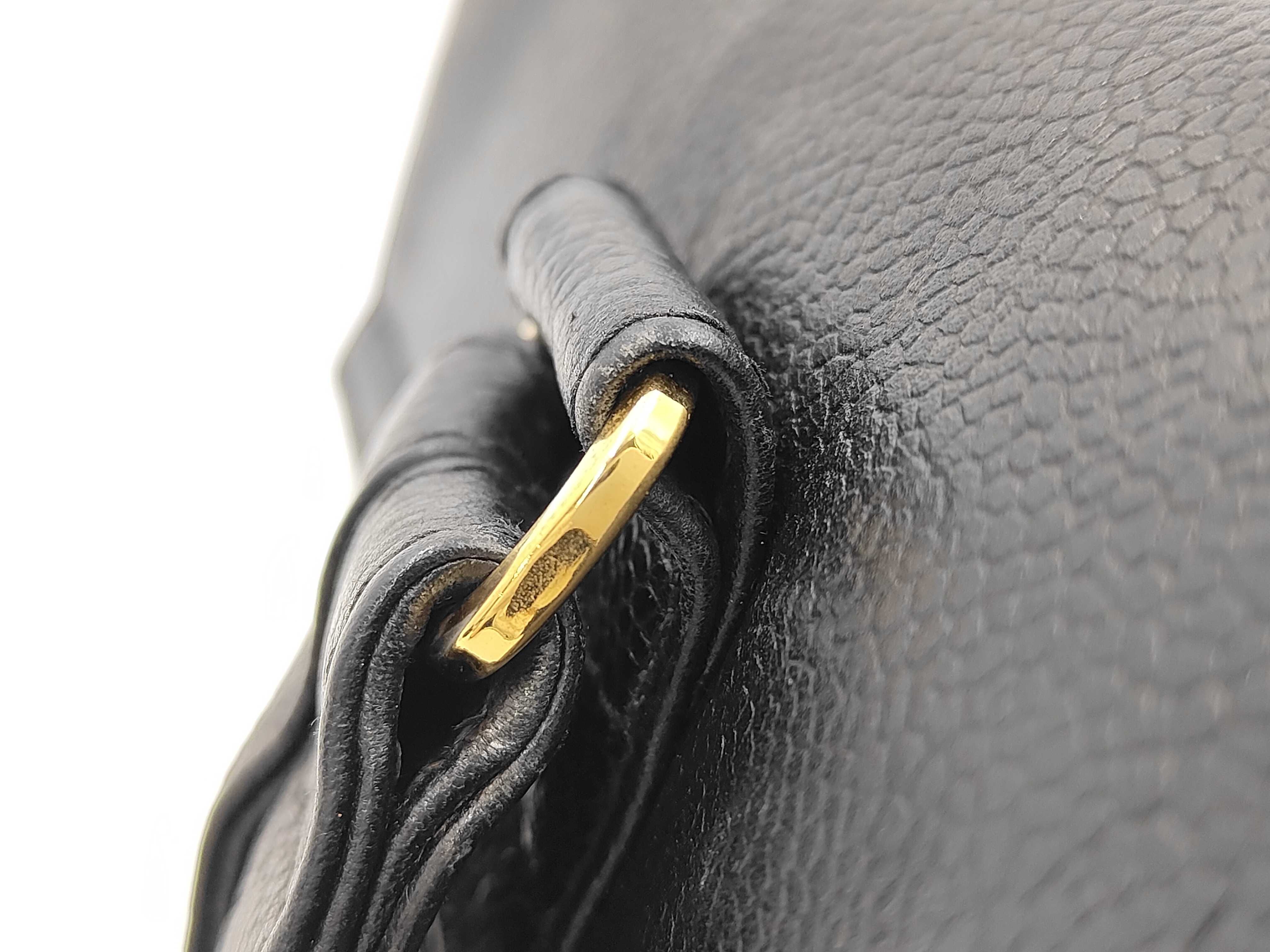 Triple Coco Turnlock Backpack, Caviar Leather, Gold Hardware, Black, 4267896 (Backpack) — view 6