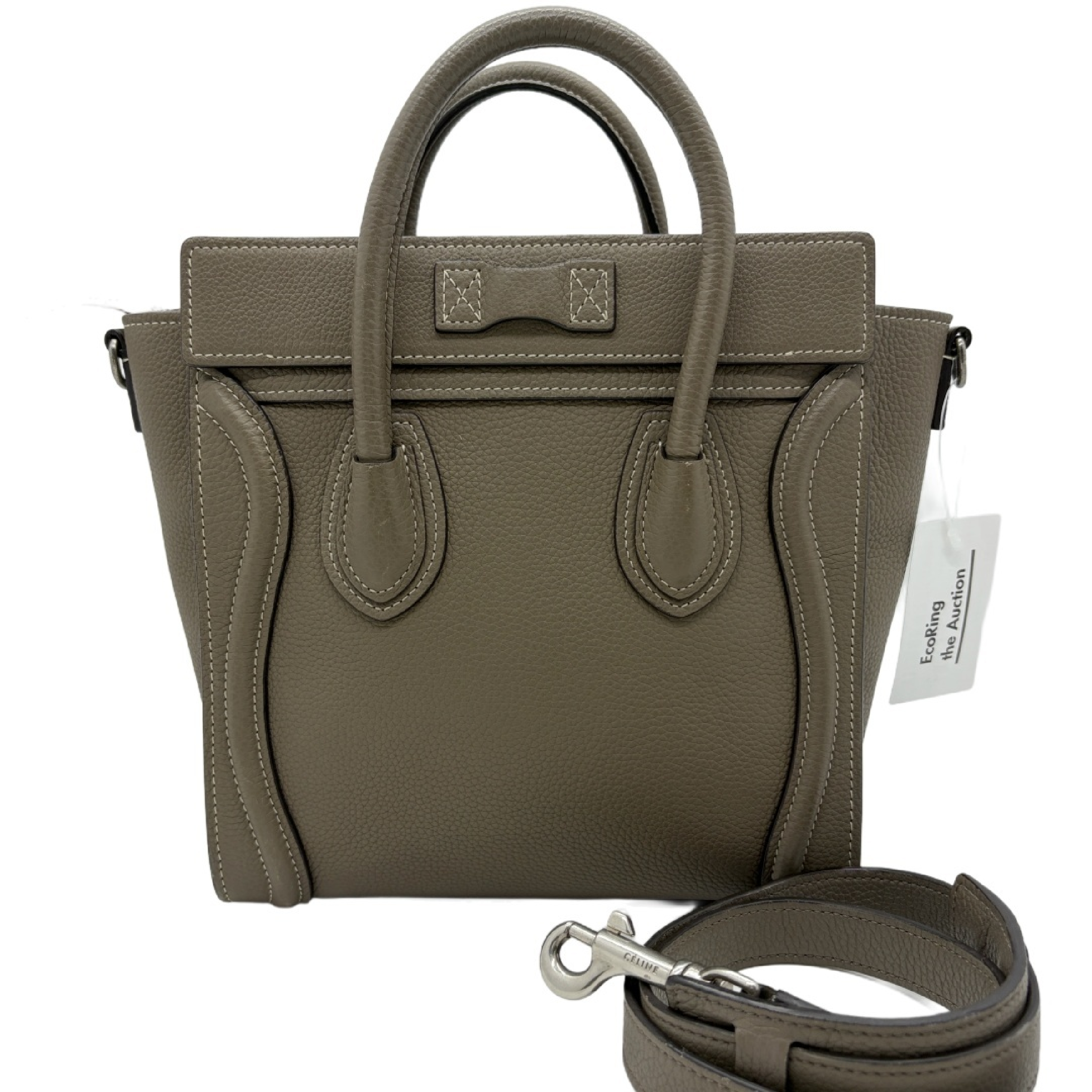 Celine Luggage Nano Shopper Handbag — view 2