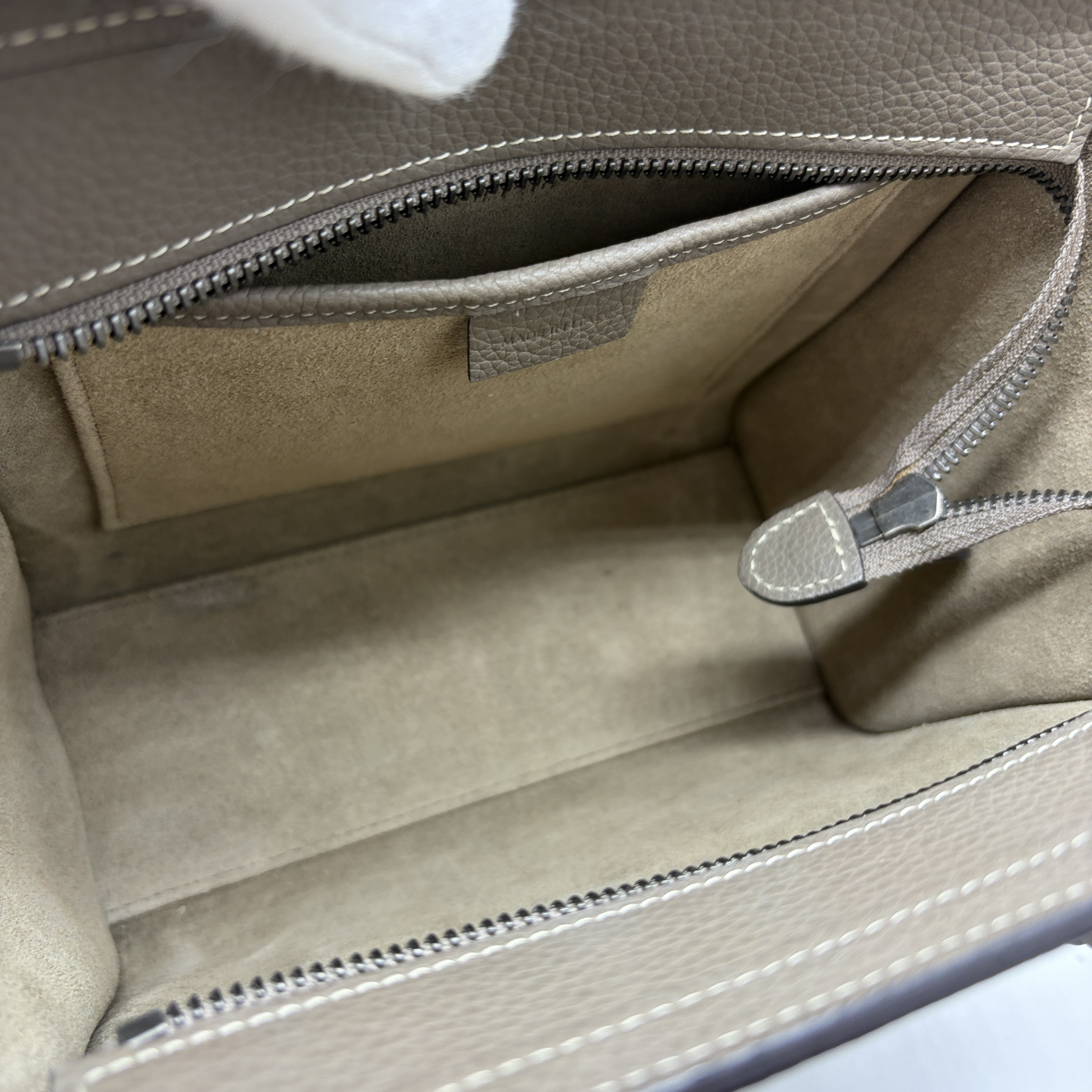 Celine Luggage Nano Shopper Handbag — view 12