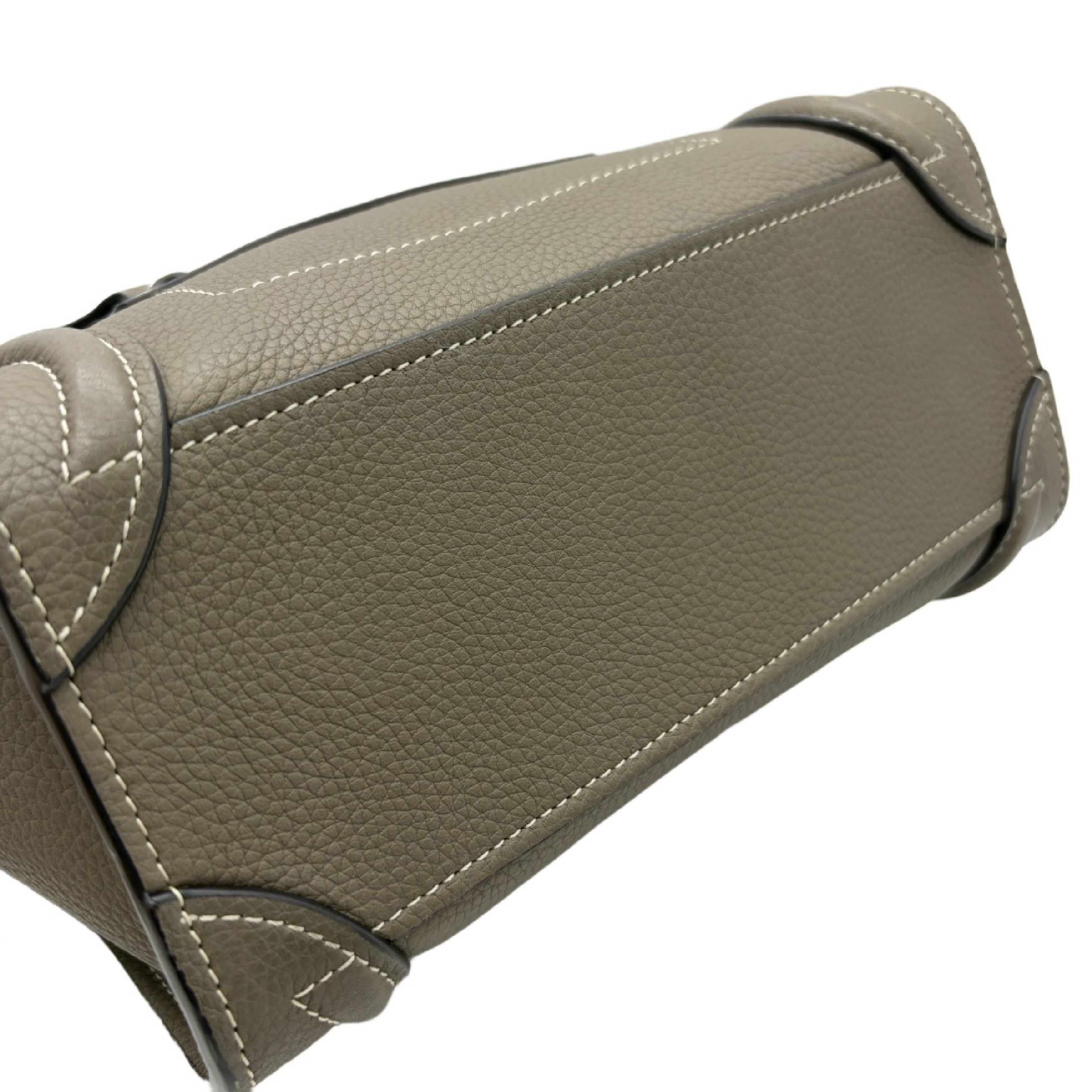 Celine Luggage Nano Shopper Handbag — view 6