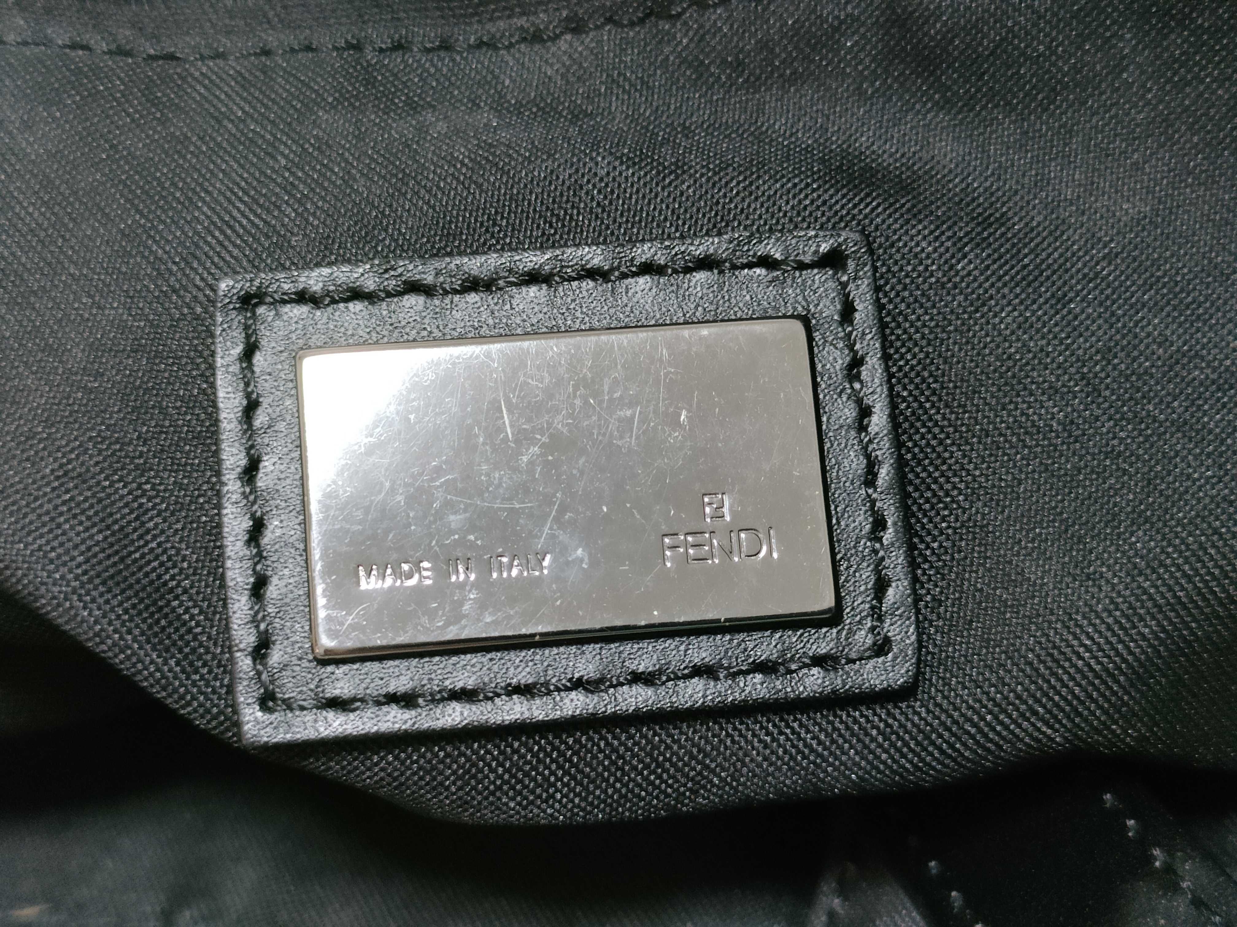 Zucca pattern Fendi Zucchino tote bag handbag — view 12