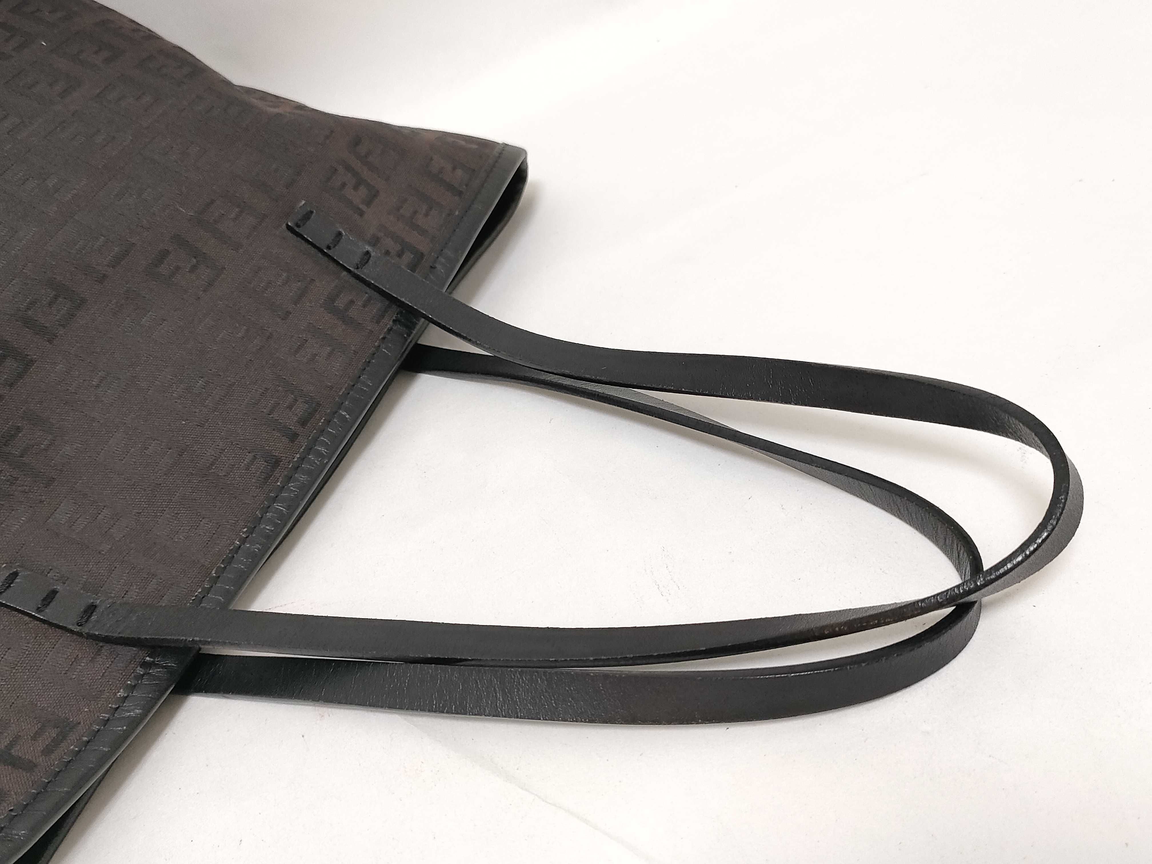 Zucca pattern Fendi Zucchino tote bag handbag — view 3