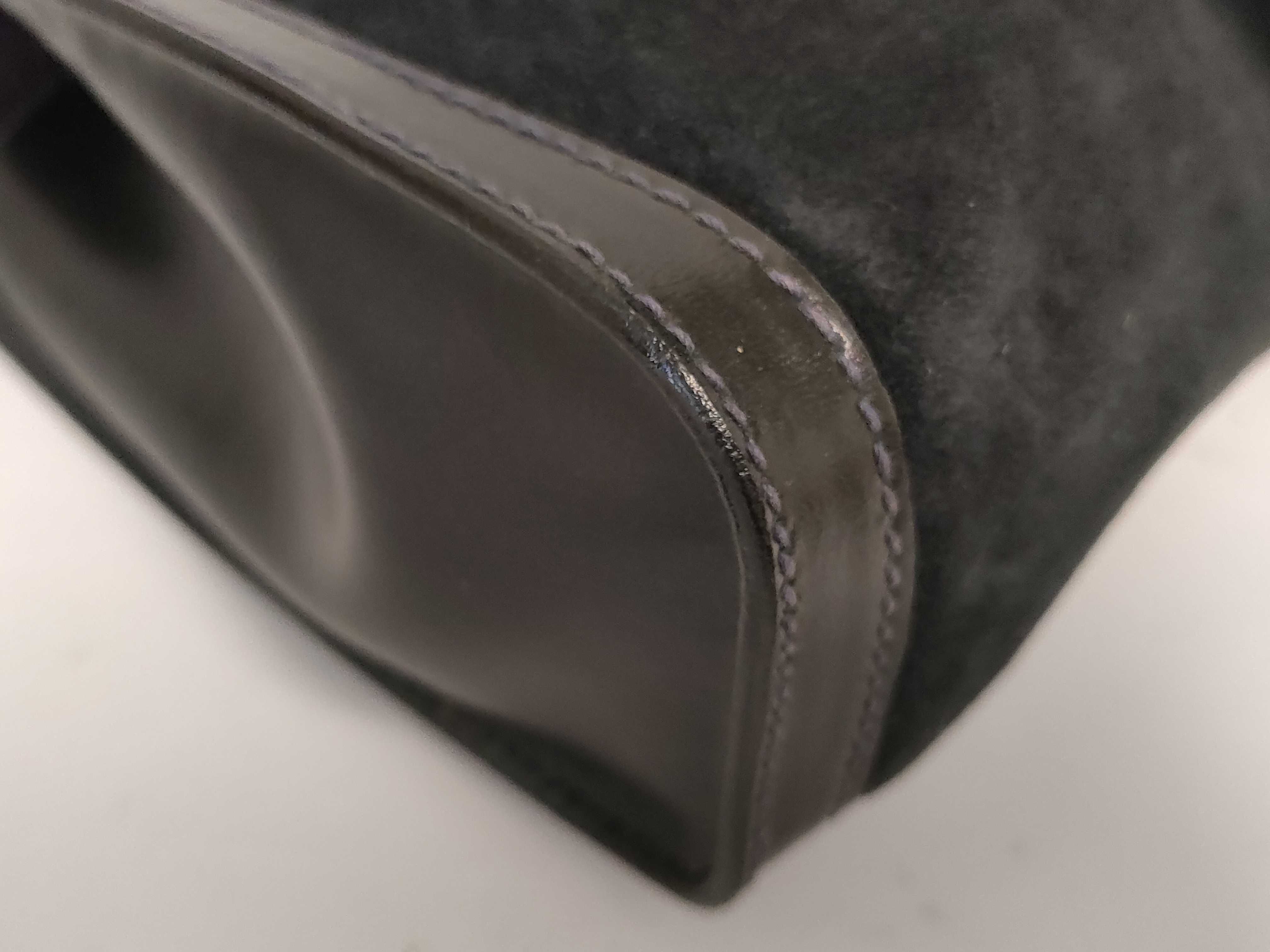 Clutch Bag, Sherry Line, Suede Clutch Bag — view 4