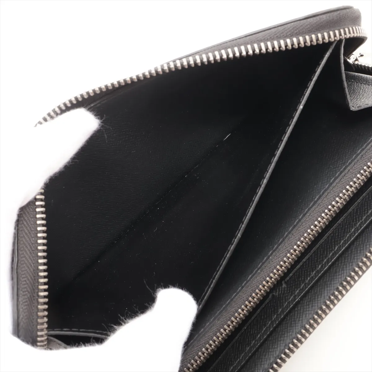 Monogram Eclipse Zippy Wallet Horizontal M11611 Noir Round Zip Wallet (RFID detected) — view 6