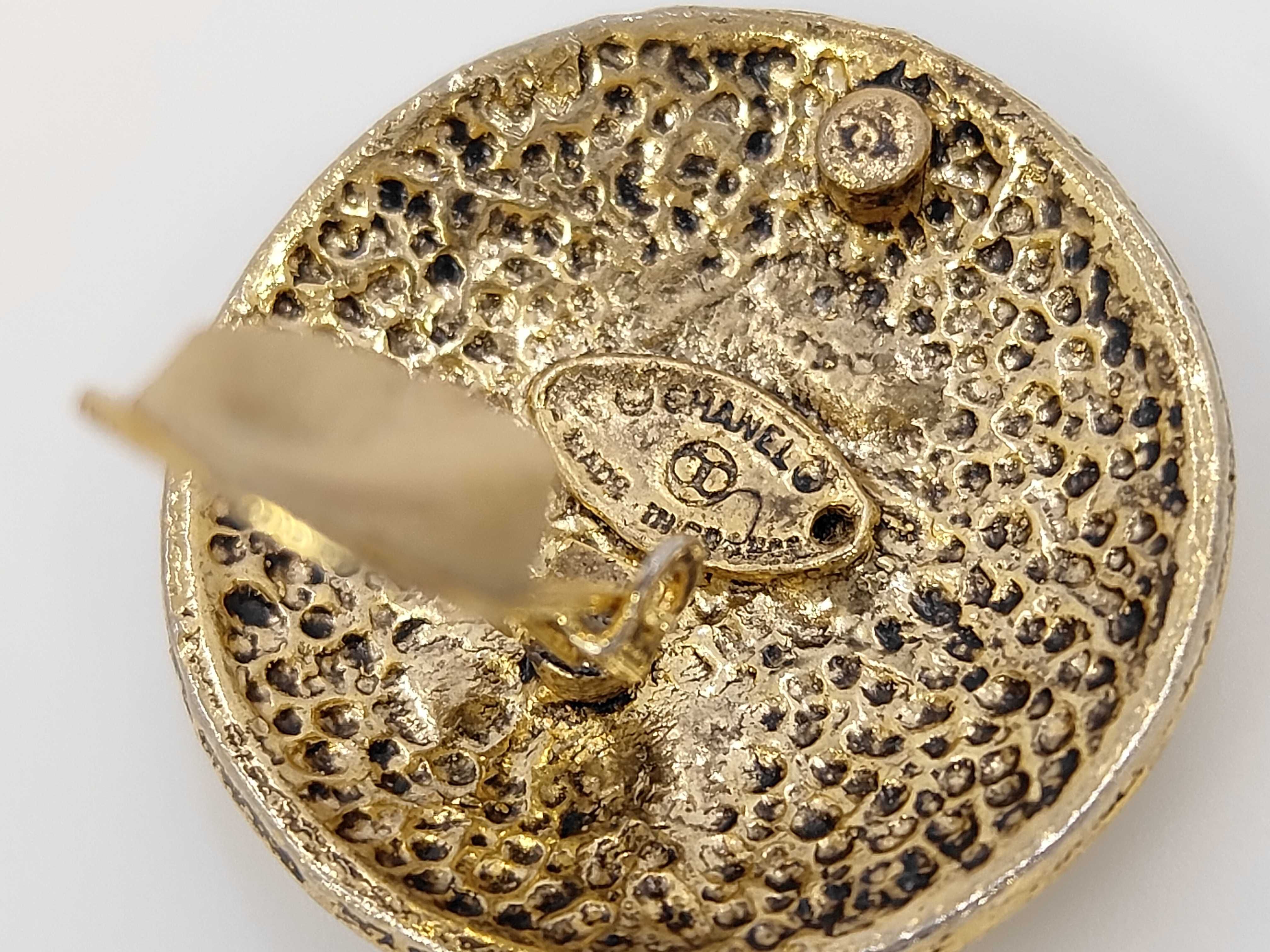 Coco Mark Round Earrings — view 4