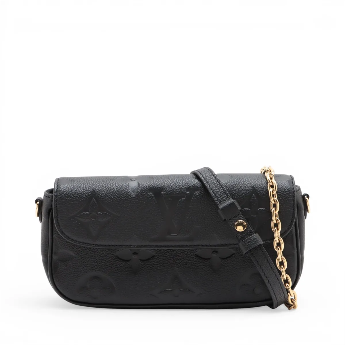 Monogram Empreinte Wallet on Chain Ivy M82154 Black (RFID detected)