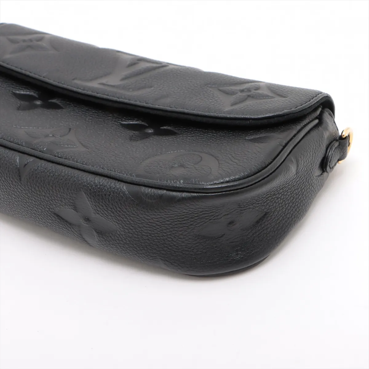 Monogram Empreinte Wallet on Chain Ivy M82154 Black (RFID detected) — view 3