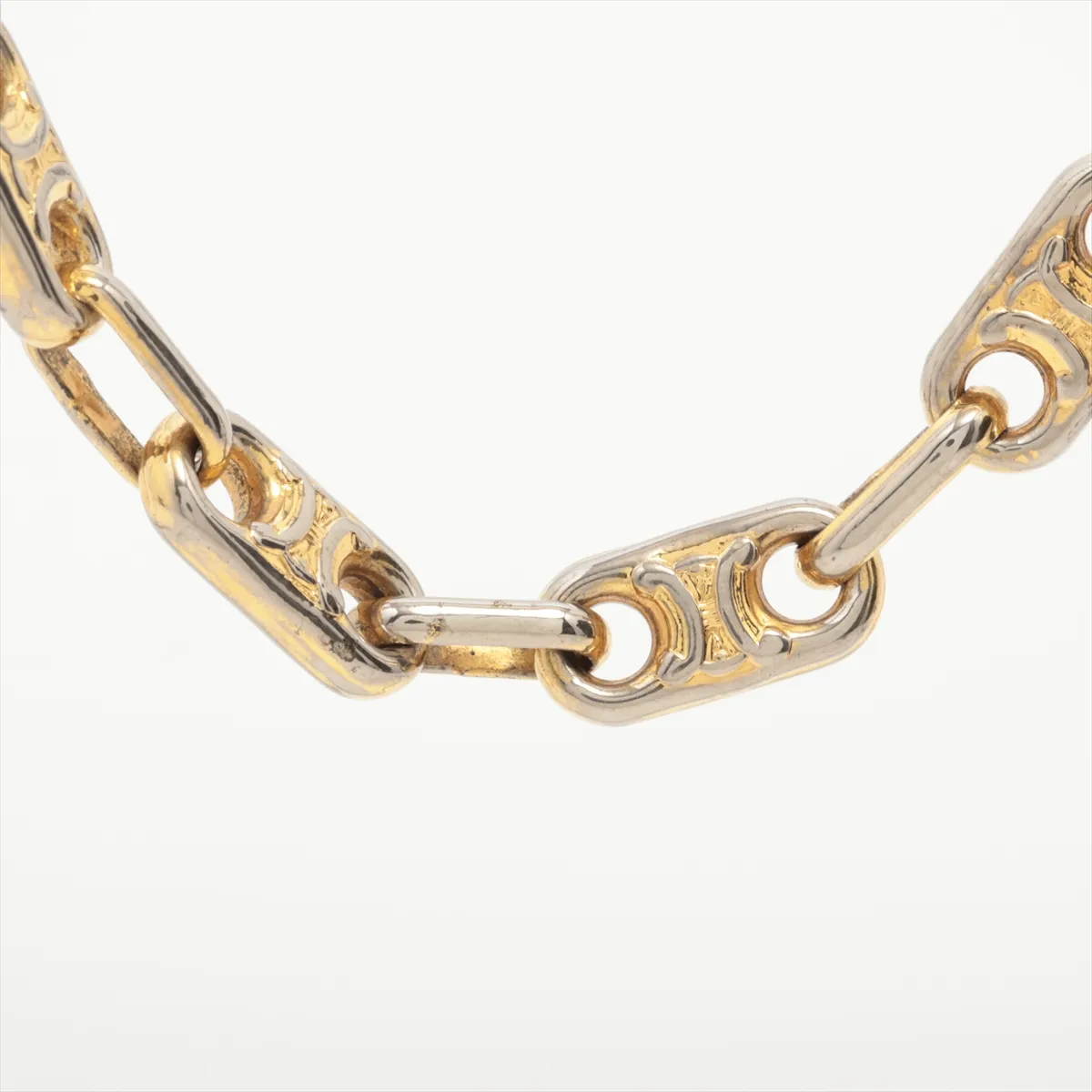 Macadam Necklace, GP Gold. Shows signs of wear, — view 2