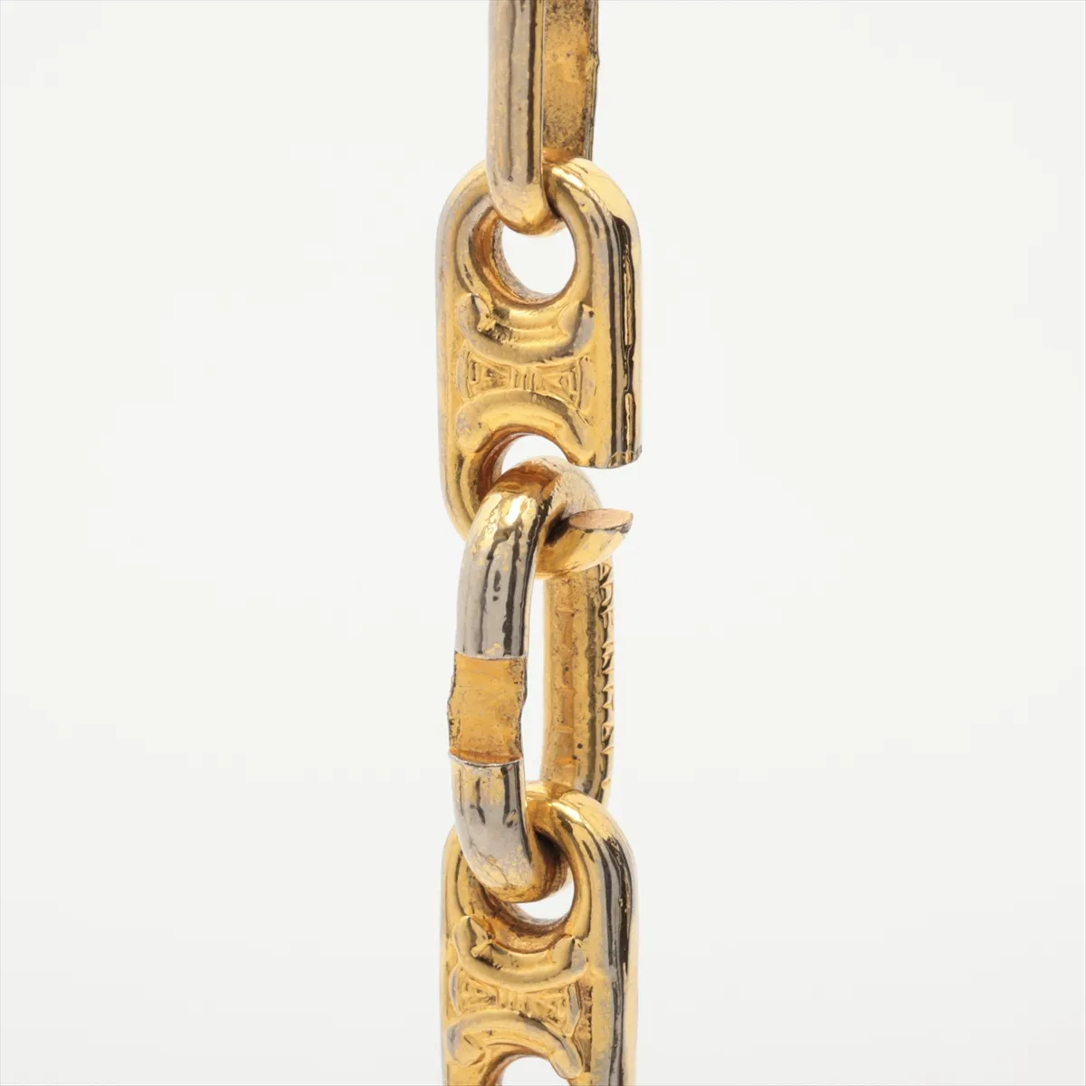 Macadam Necklace, GP Gold. Shows signs of wear, — view 4