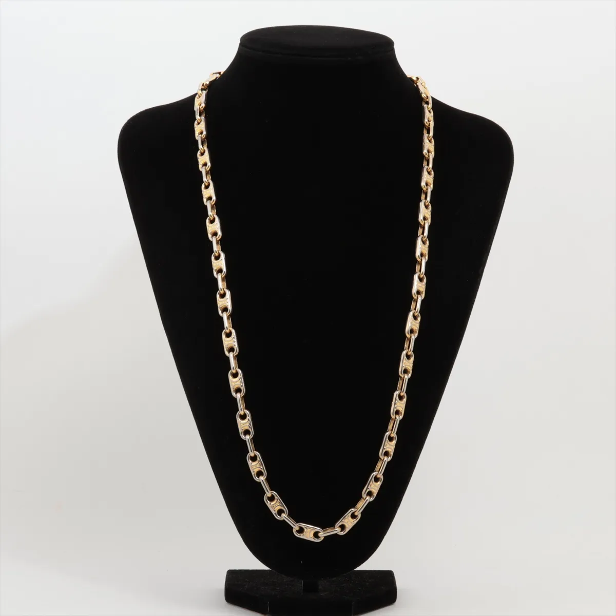Macadam Necklace, GP Gold. Shows signs of wear, — view 6