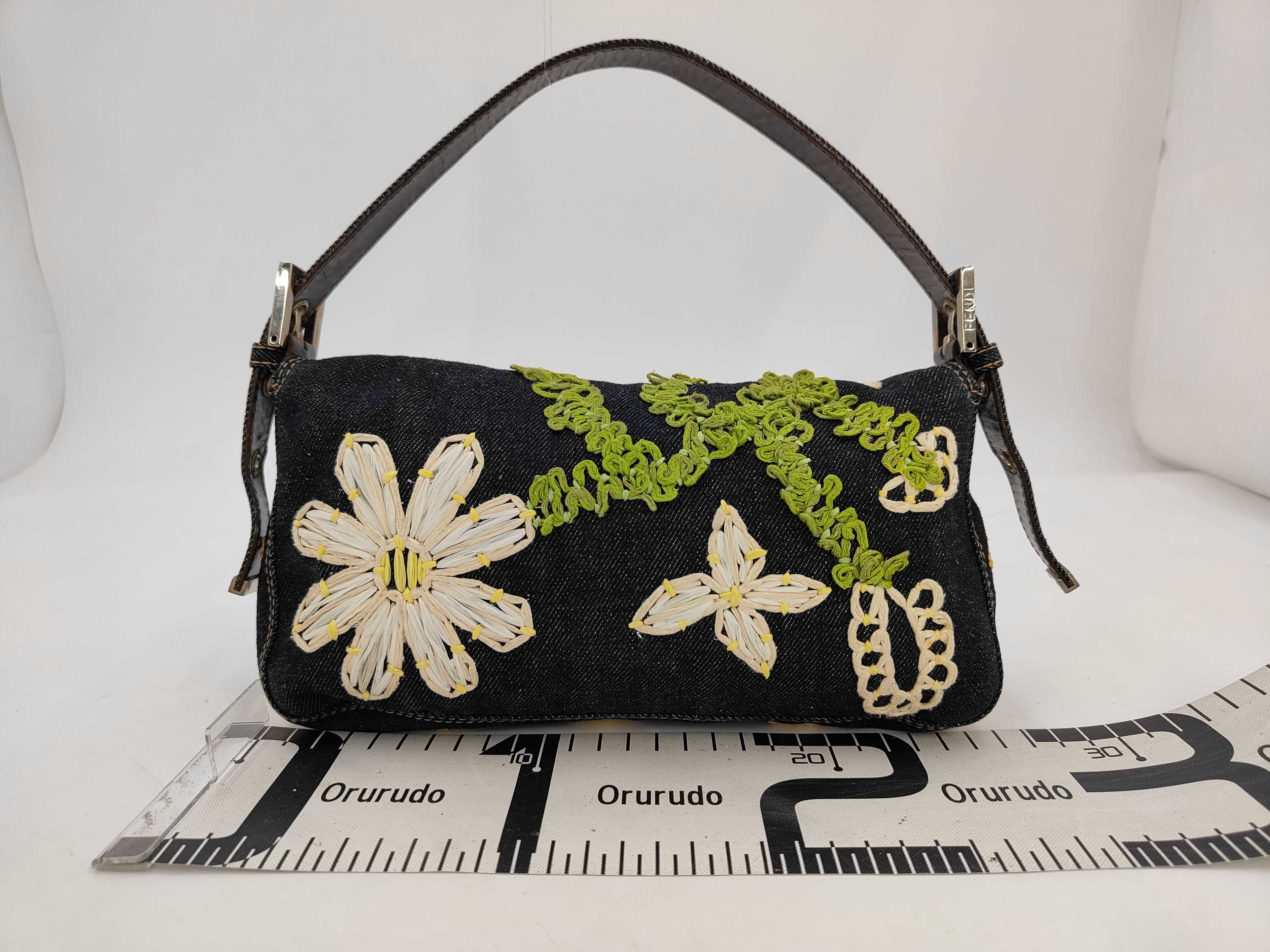 Floral Embroidered Mamma Bucket Handbag — view 2