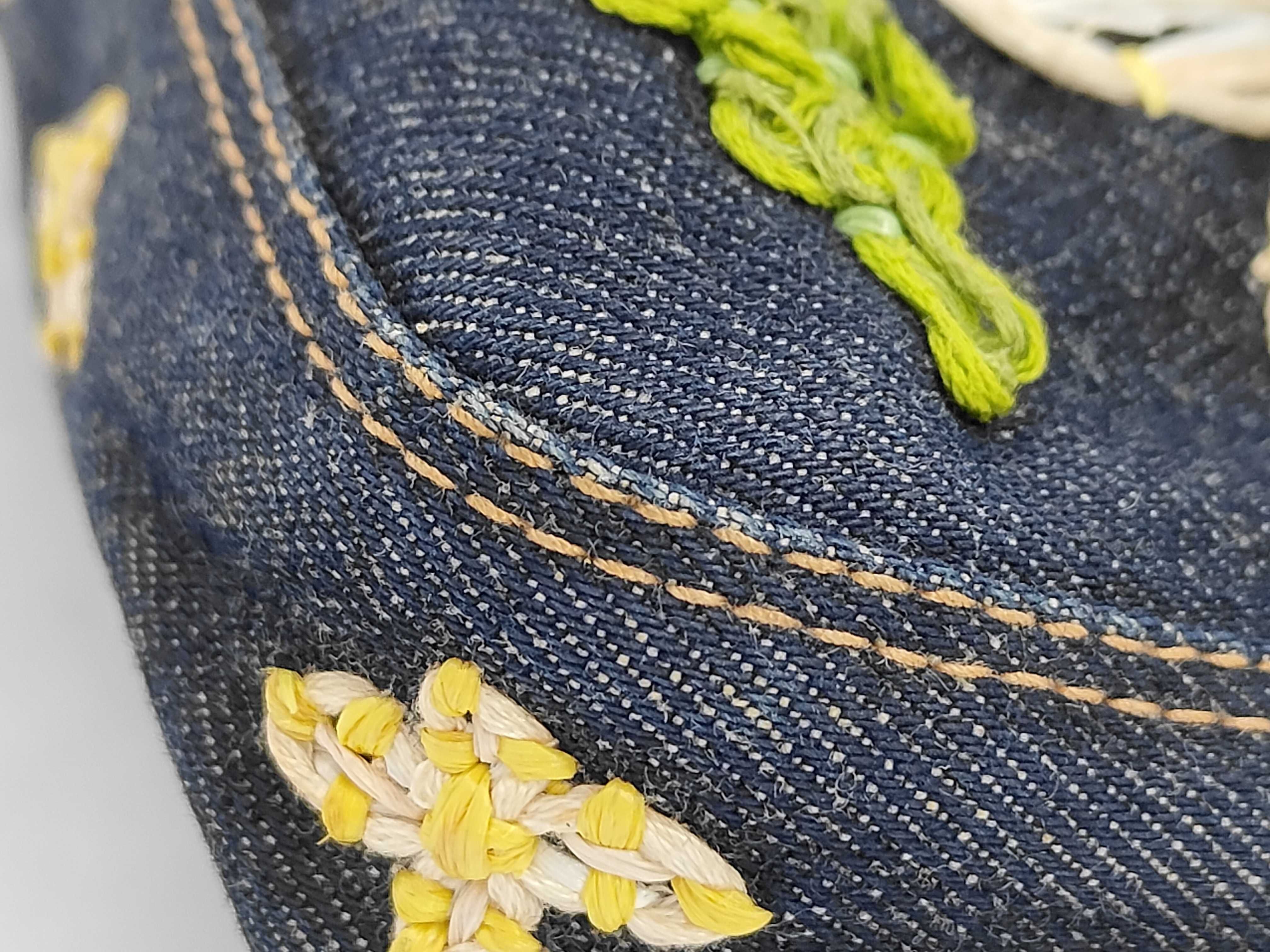 Floral Embroidered Mamma Bucket Handbag — view 4