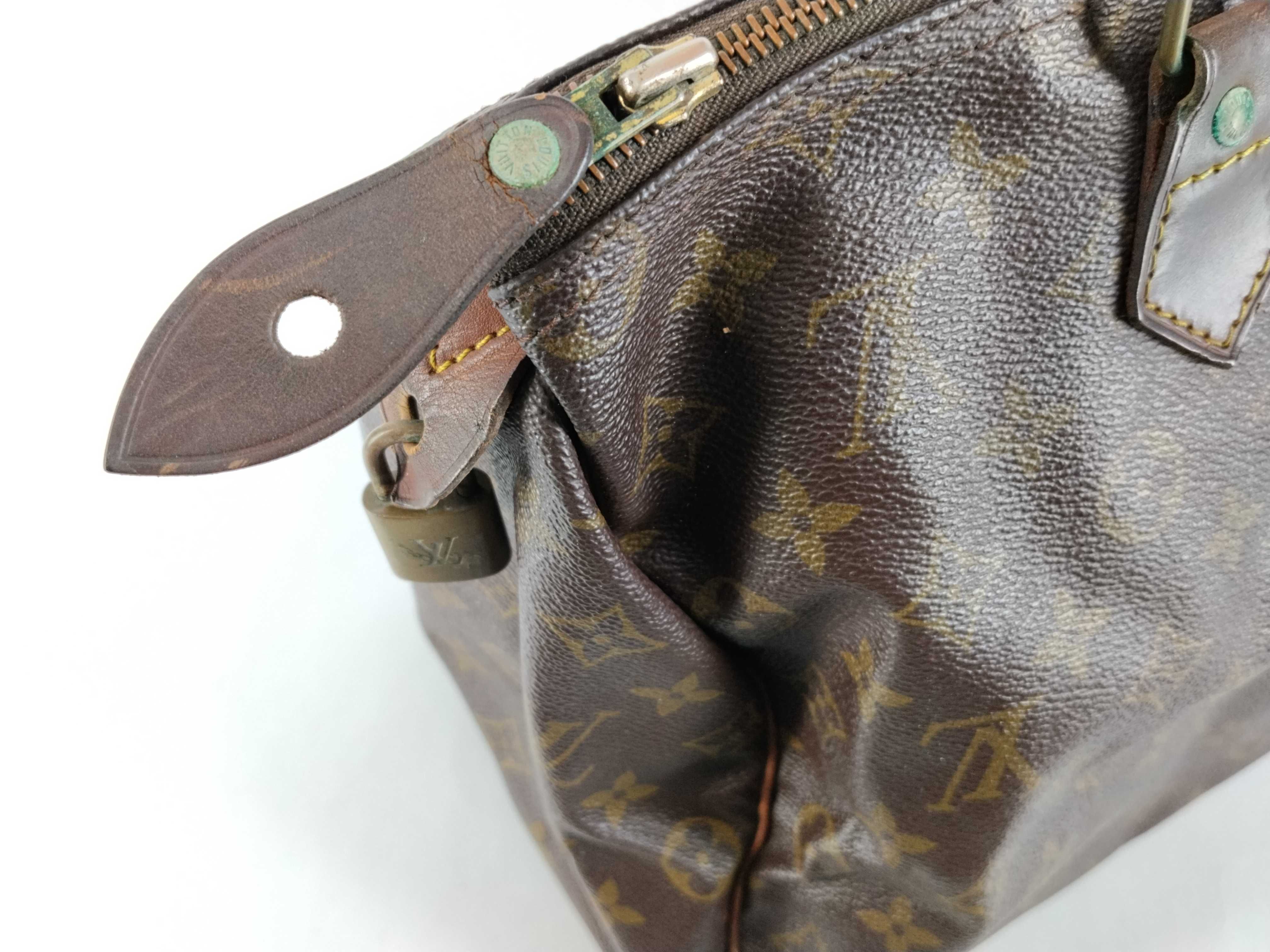 Monogram LV Speedy 35 Boston Bag — view 8