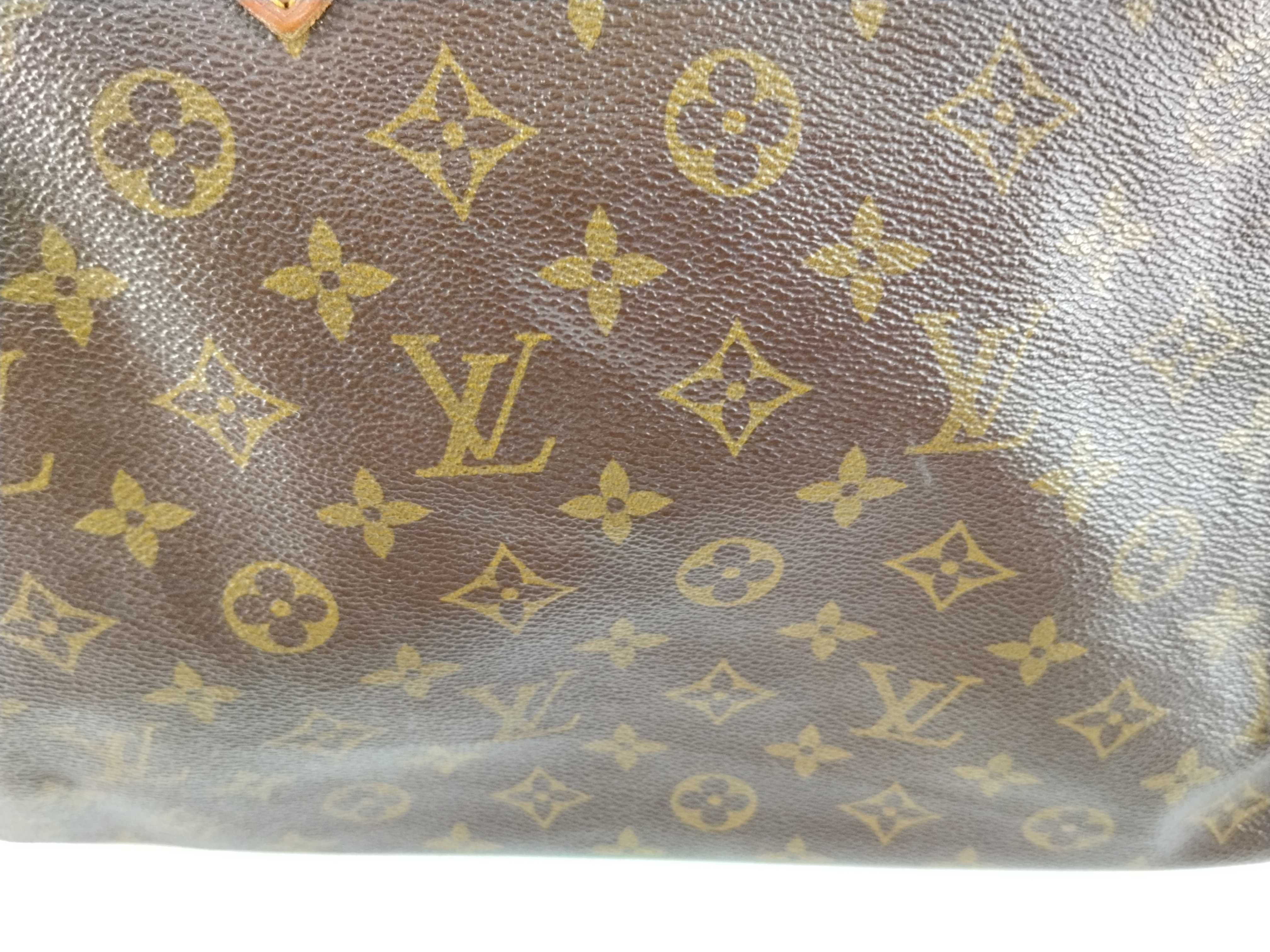 Monogram LV Speedy 35 Boston Bag — view 9