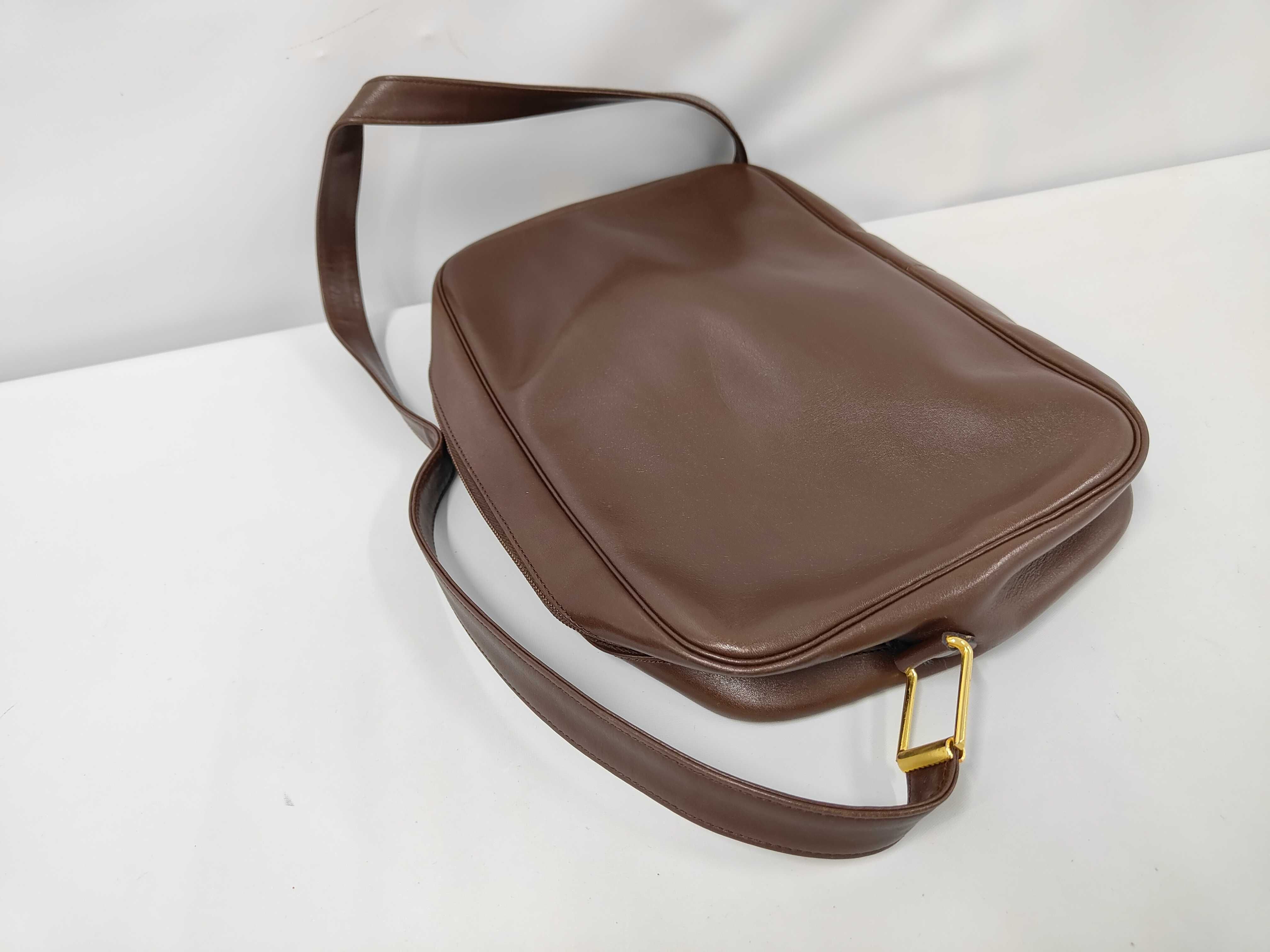 Trotter Pattern Leather Shoulder Bag — view 5