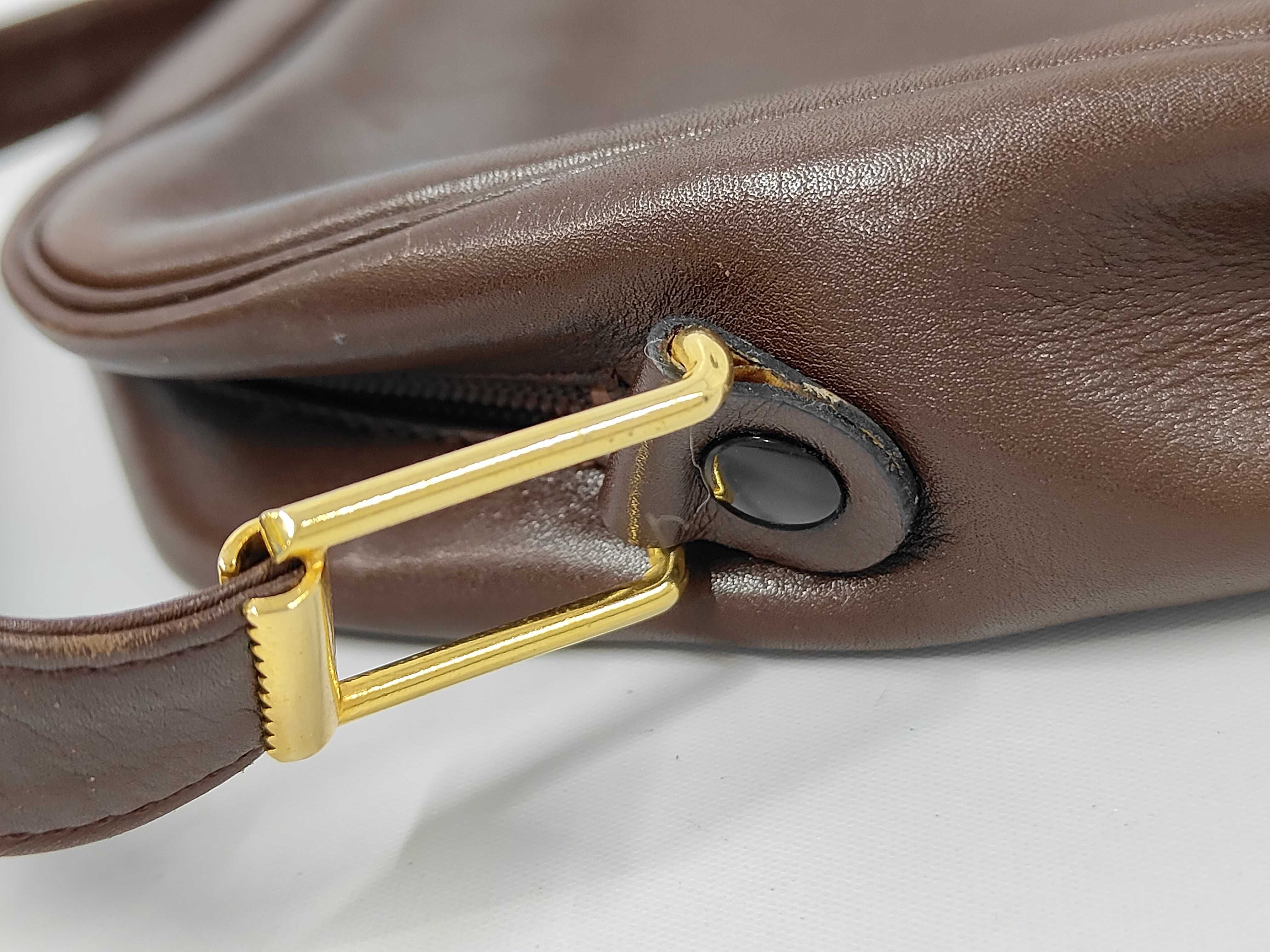 Trotter Pattern Leather Shoulder Bag — view 7