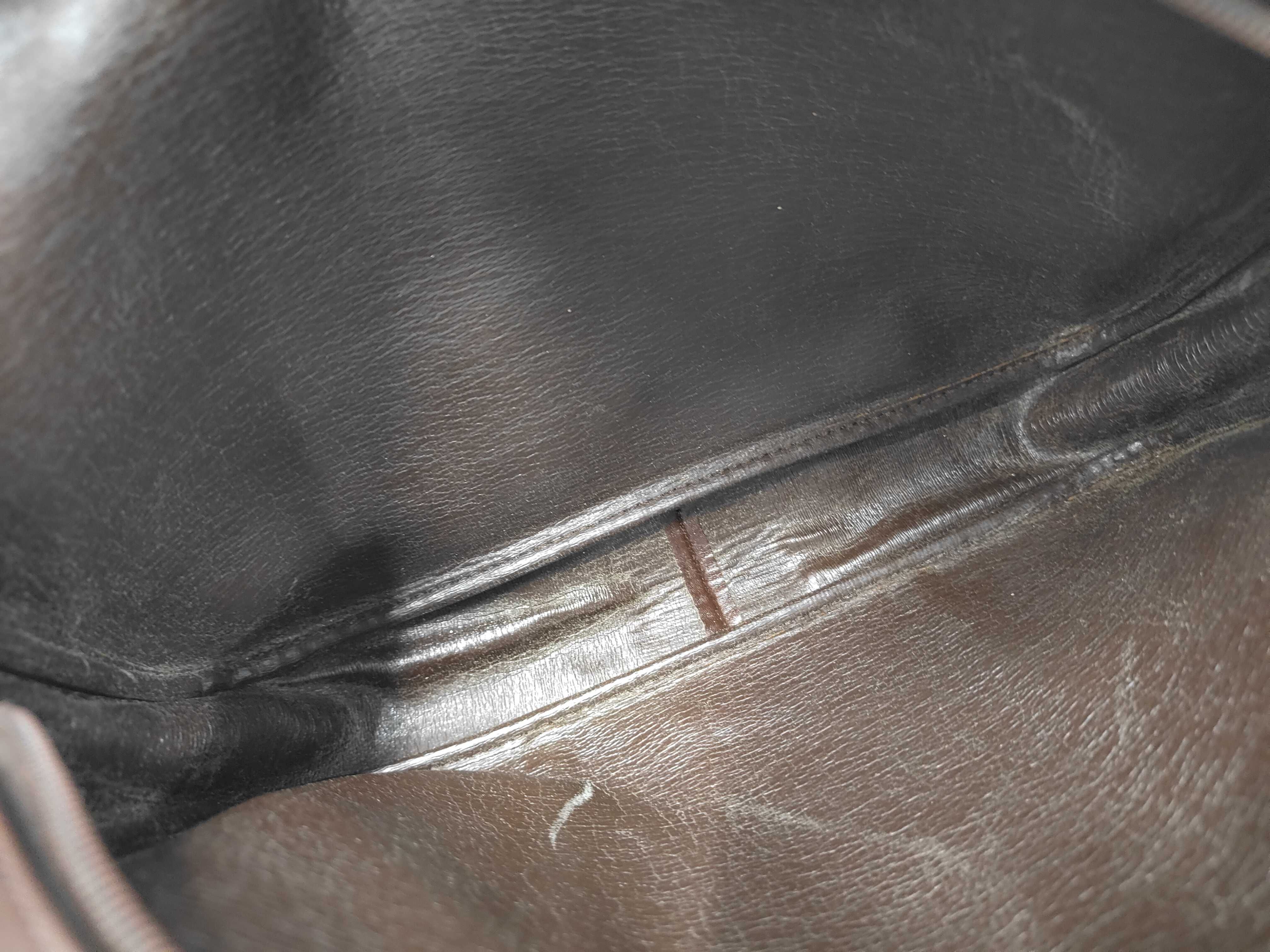 Trotter Pattern Leather Shoulder Bag — view 8