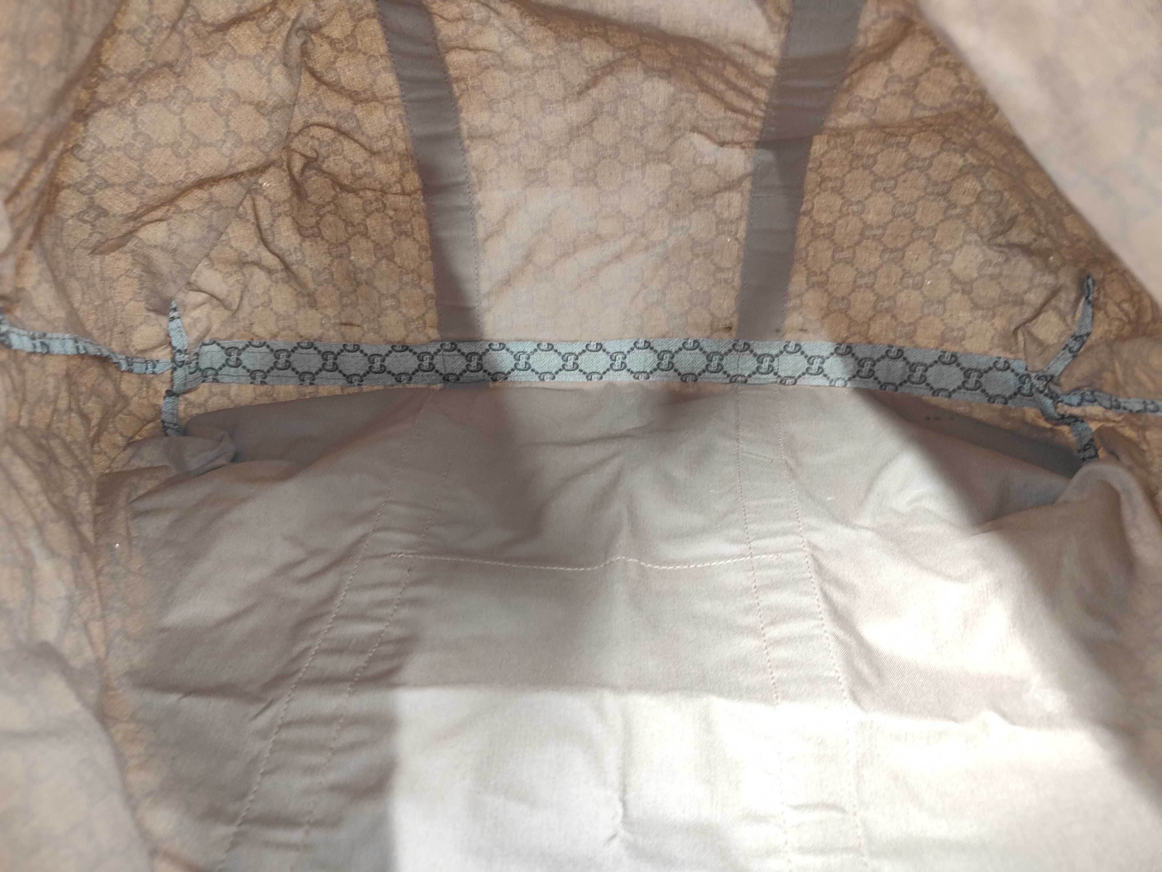 Old GG Supreme Sherry Line Boston Bag — view 9