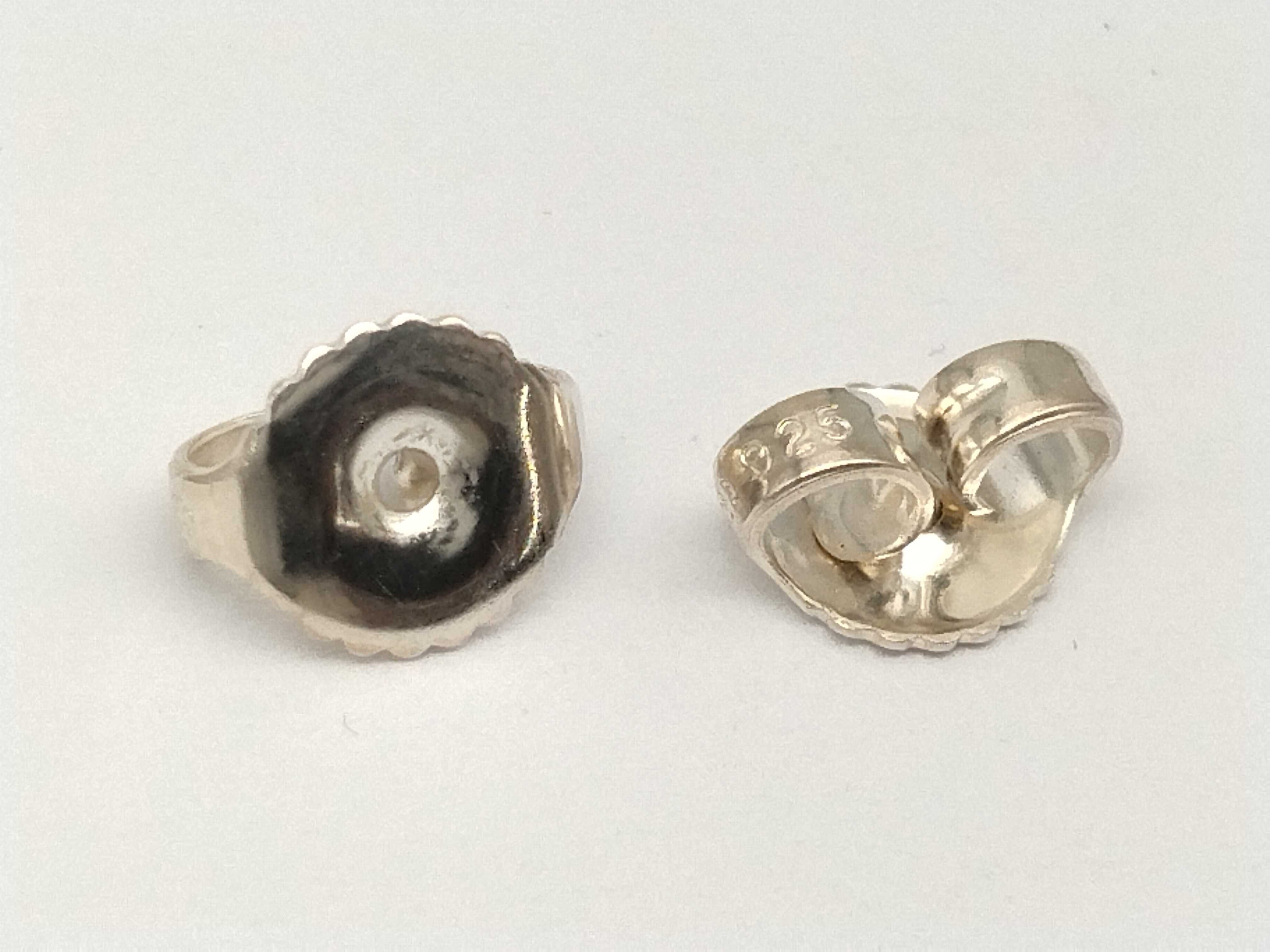 G-logo Sterling Silver 925 (SV) Square Earrings — view 11