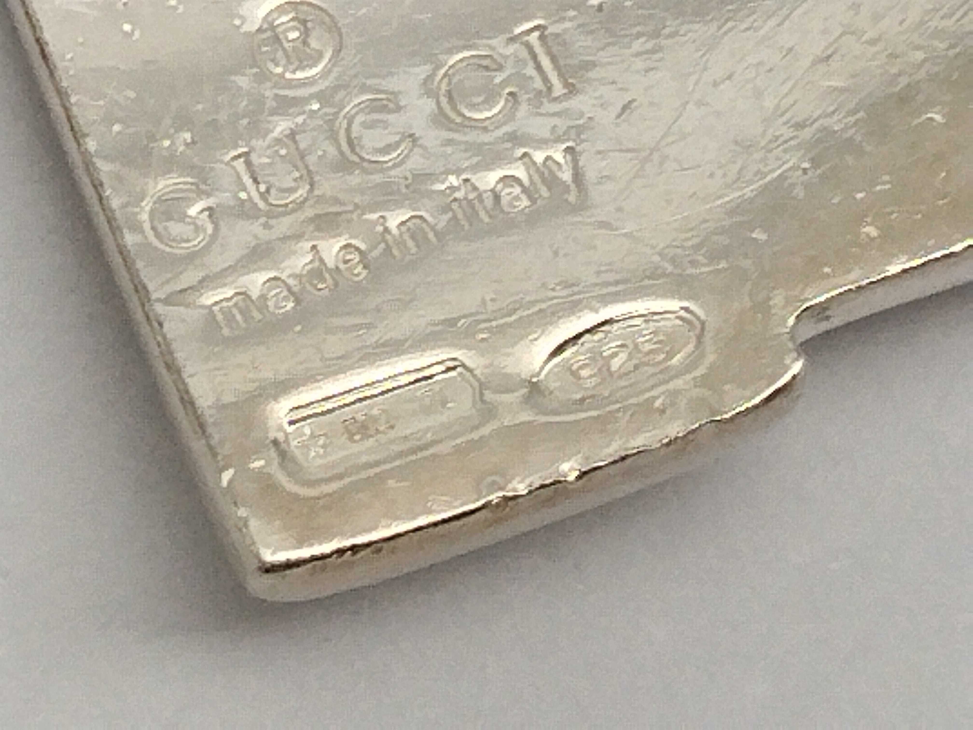 G-logo Sterling Silver 925 (SV) Square Earrings — view 8