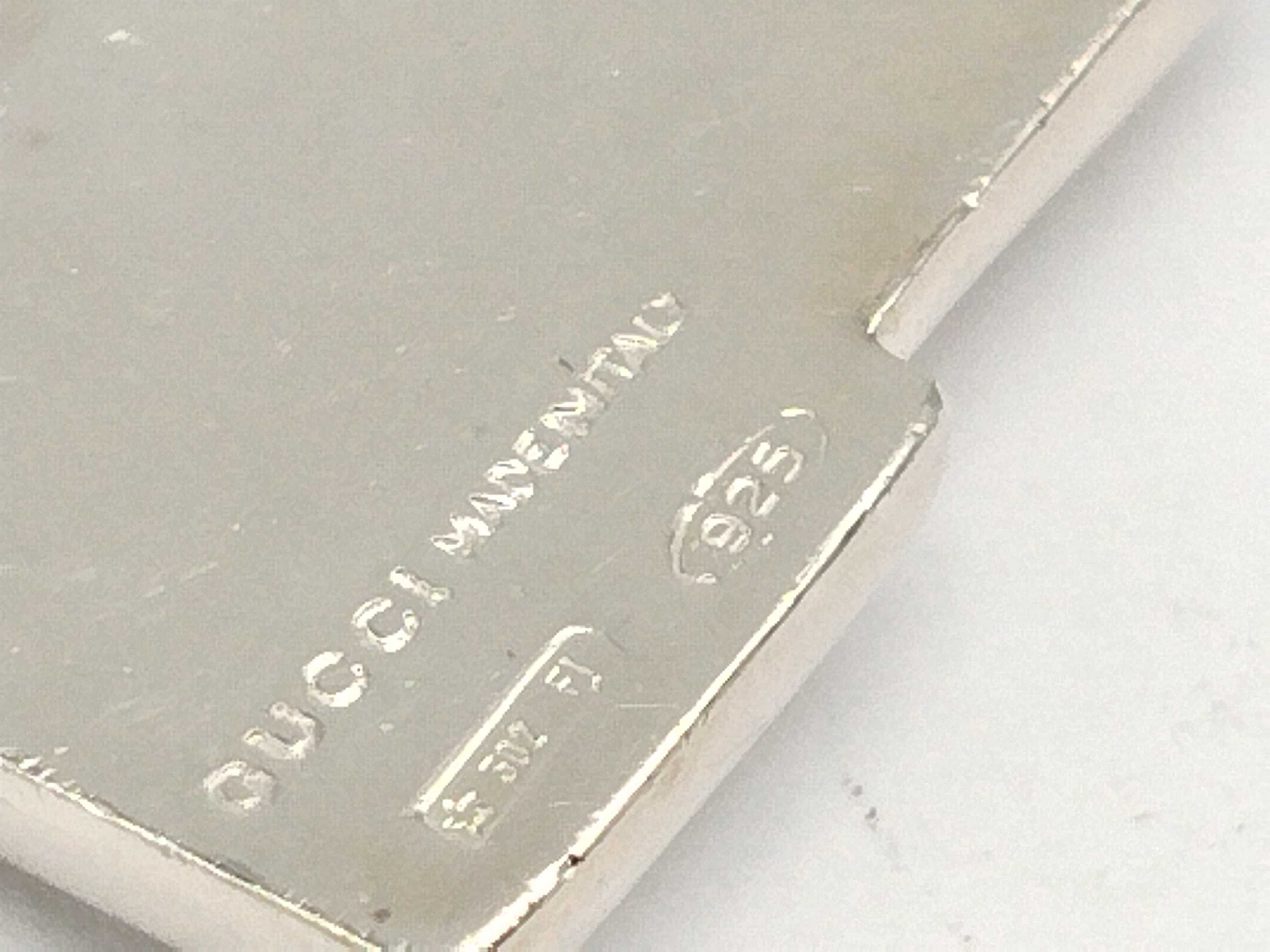 G-logo Sterling Silver 925 (SV) Square Earrings — view 9