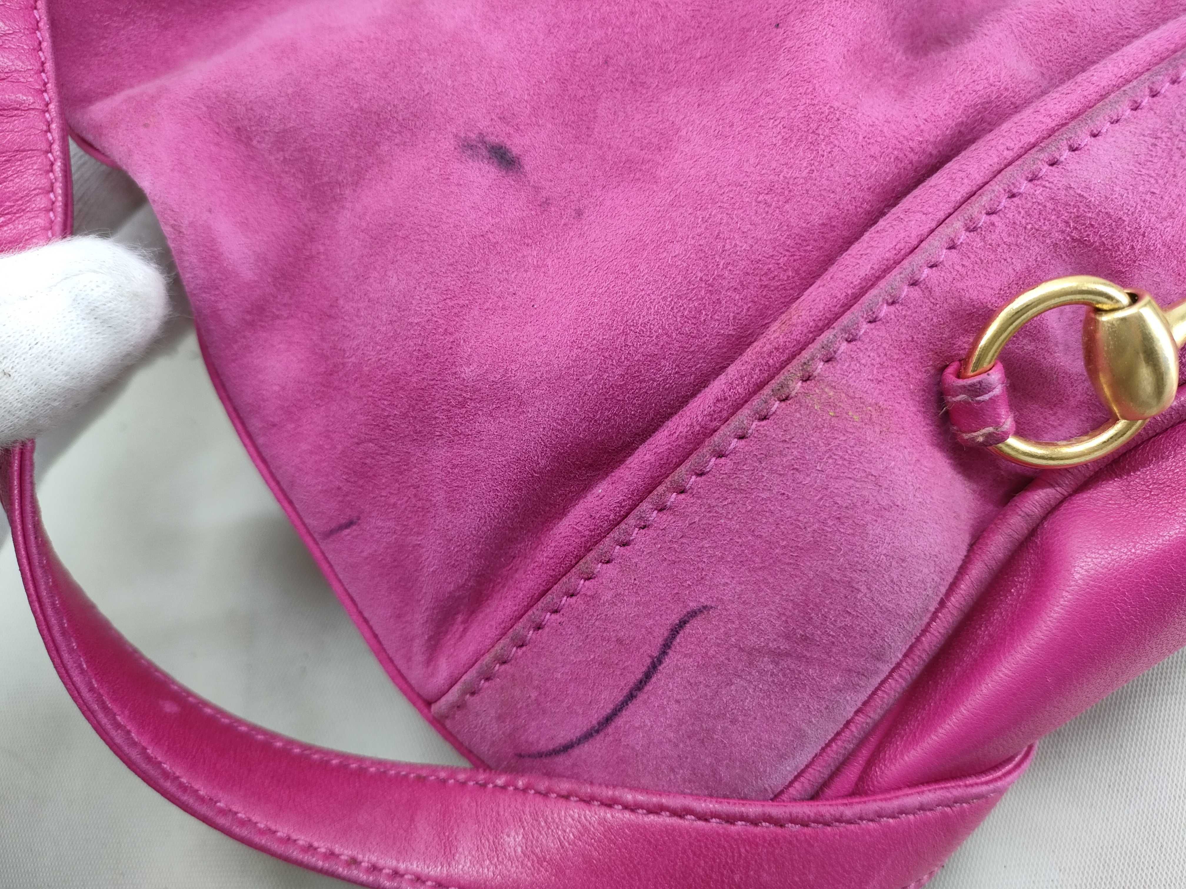 Horsebit Pink Shoulder Bag — view 14