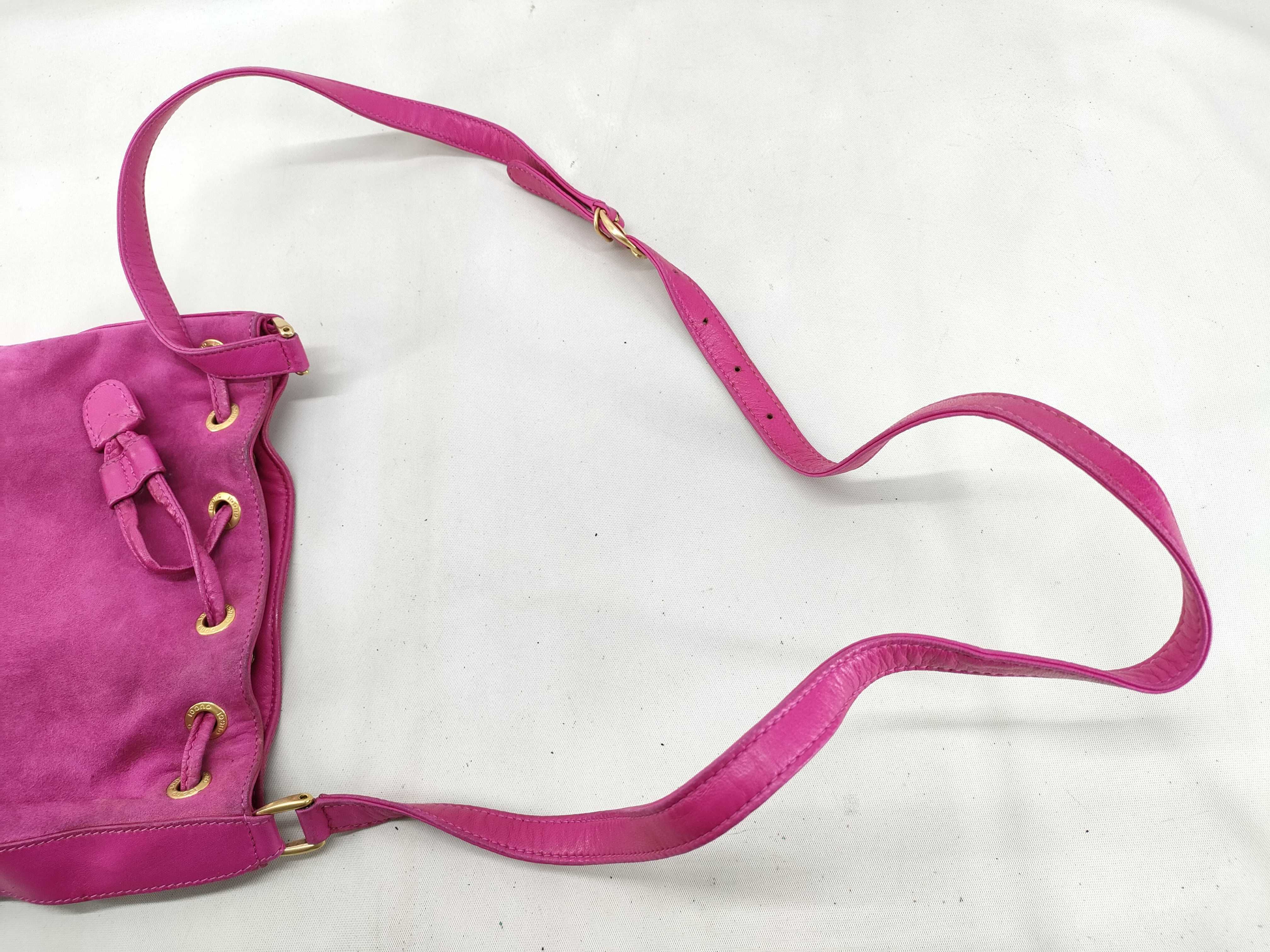 Horsebit Pink Shoulder Bag — view 5