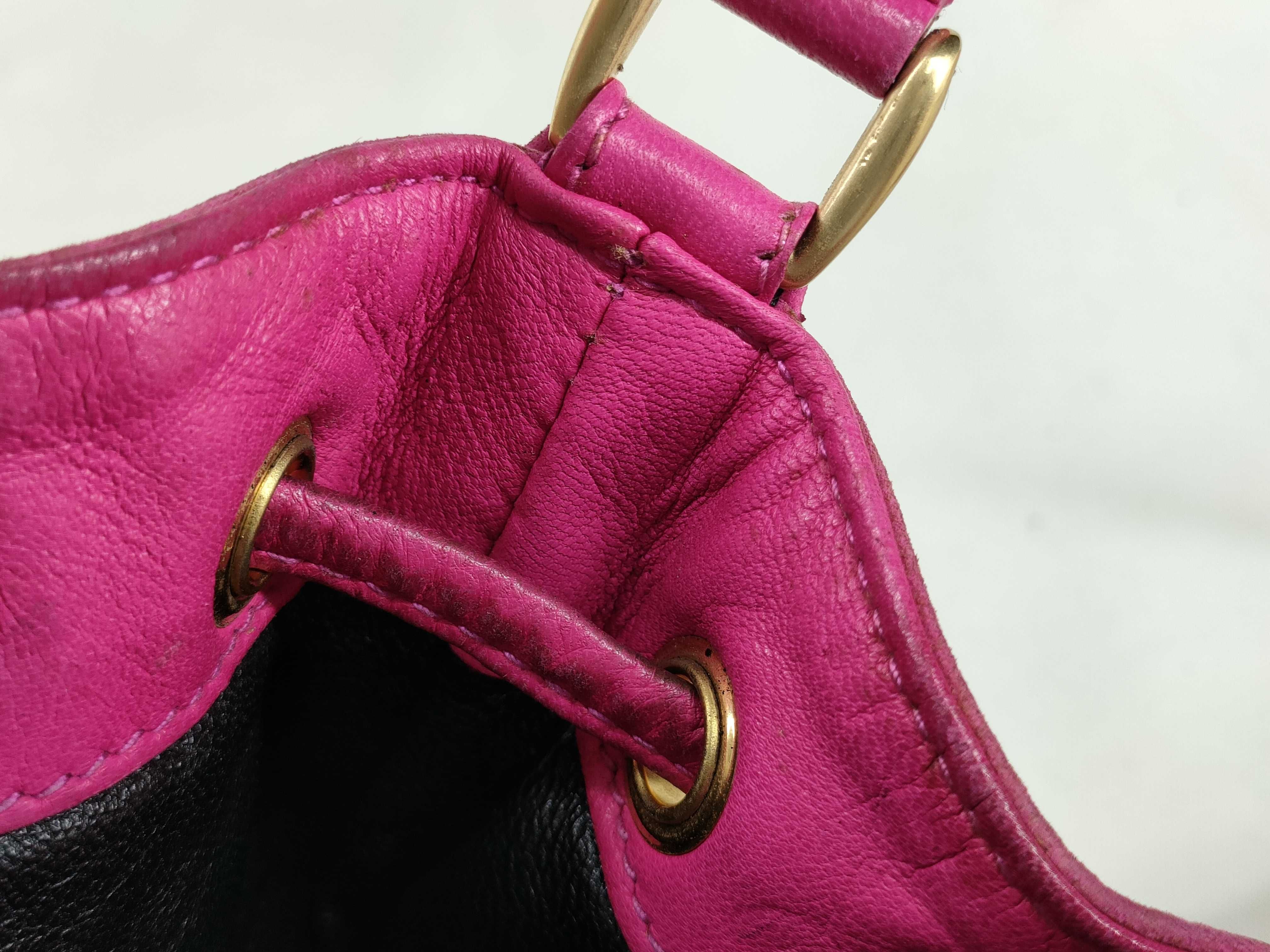 Horsebit Pink Shoulder Bag — view 9