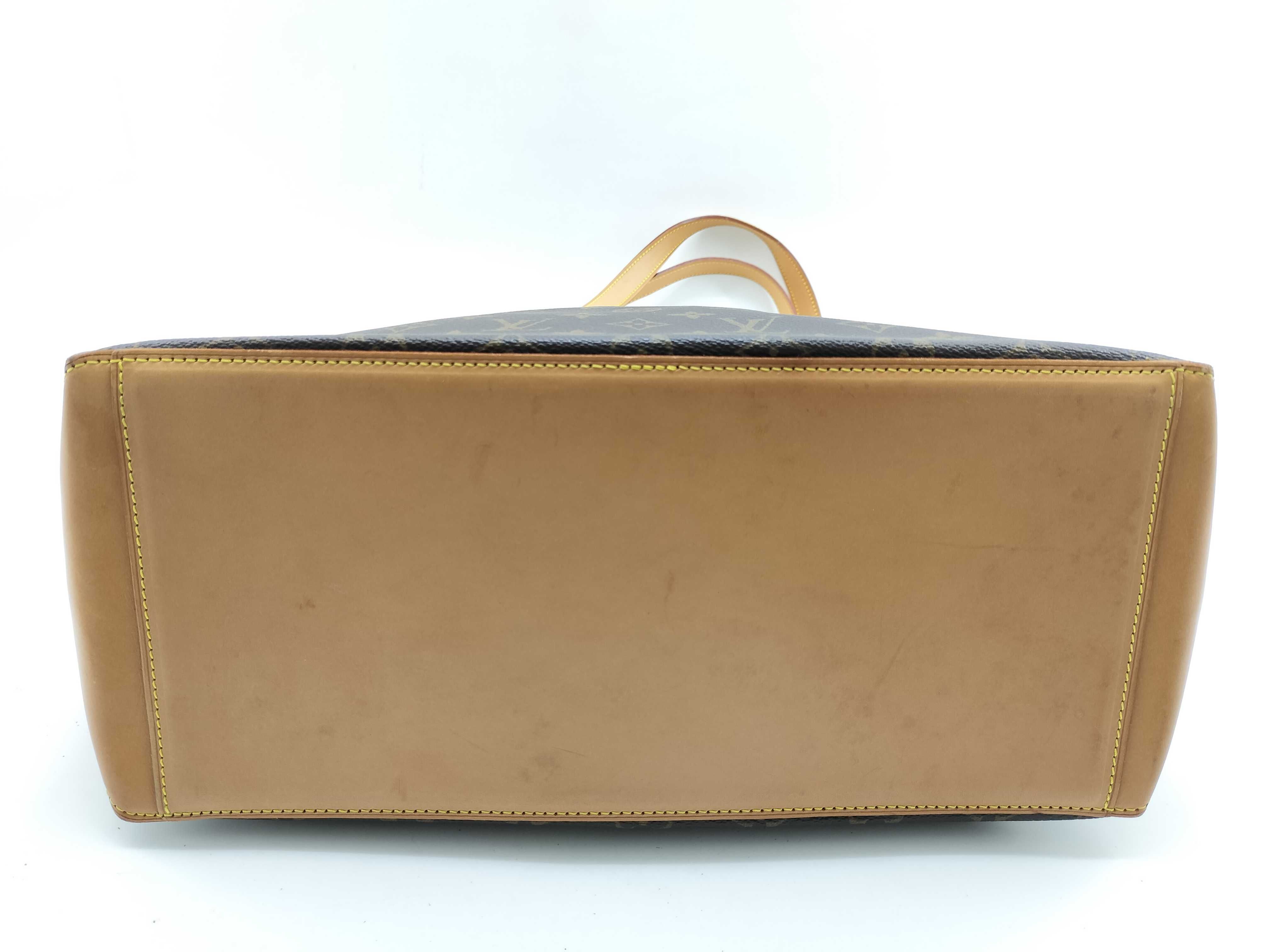 Monogram Vuitton Cabas Mezzo Tote Bag — view 5