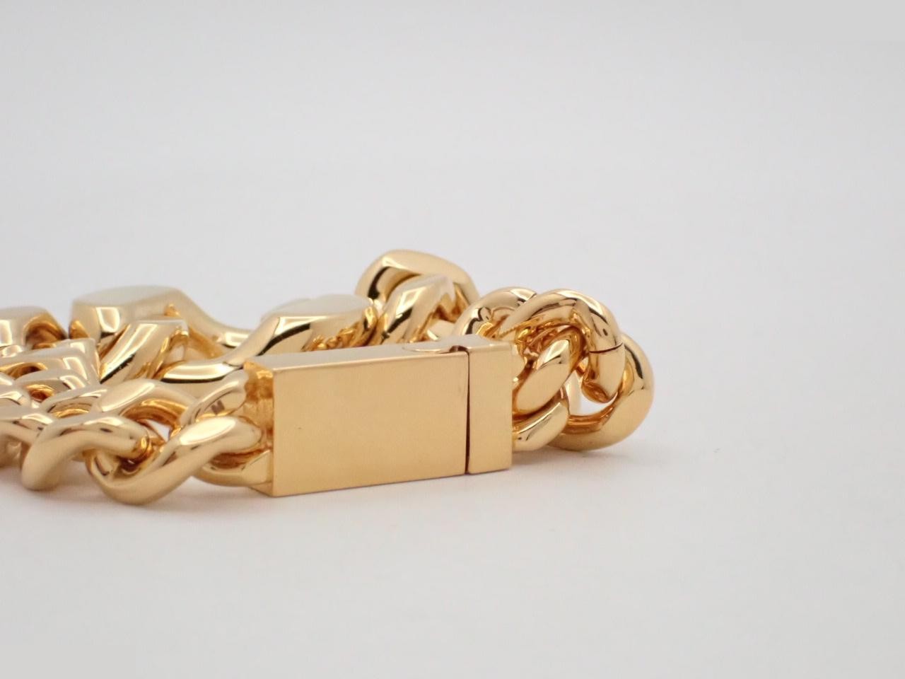 Chain bracelet, gold (GP) — view 3