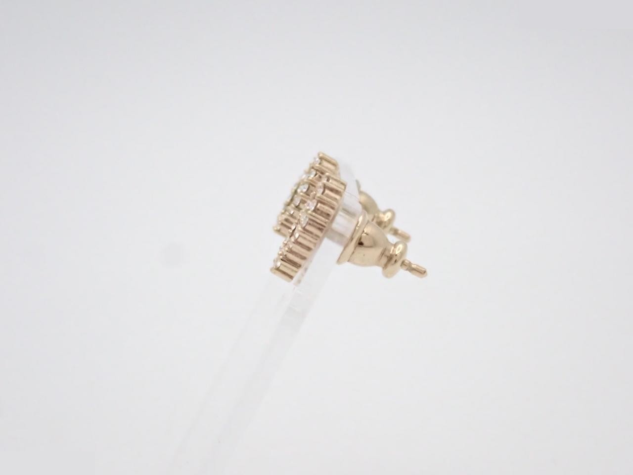 Gold earrings — view 3