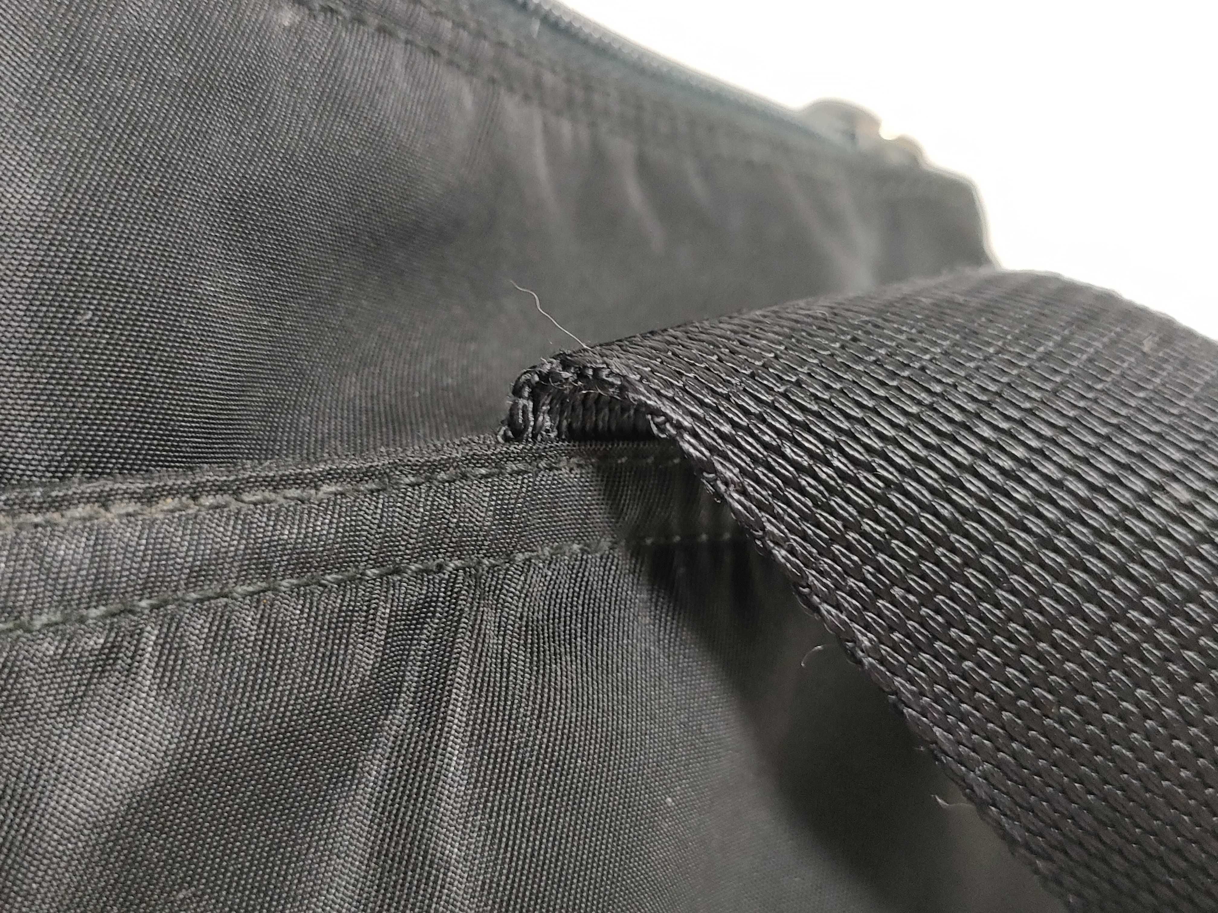 nylon tote bag, black nylon tote bag — view 11