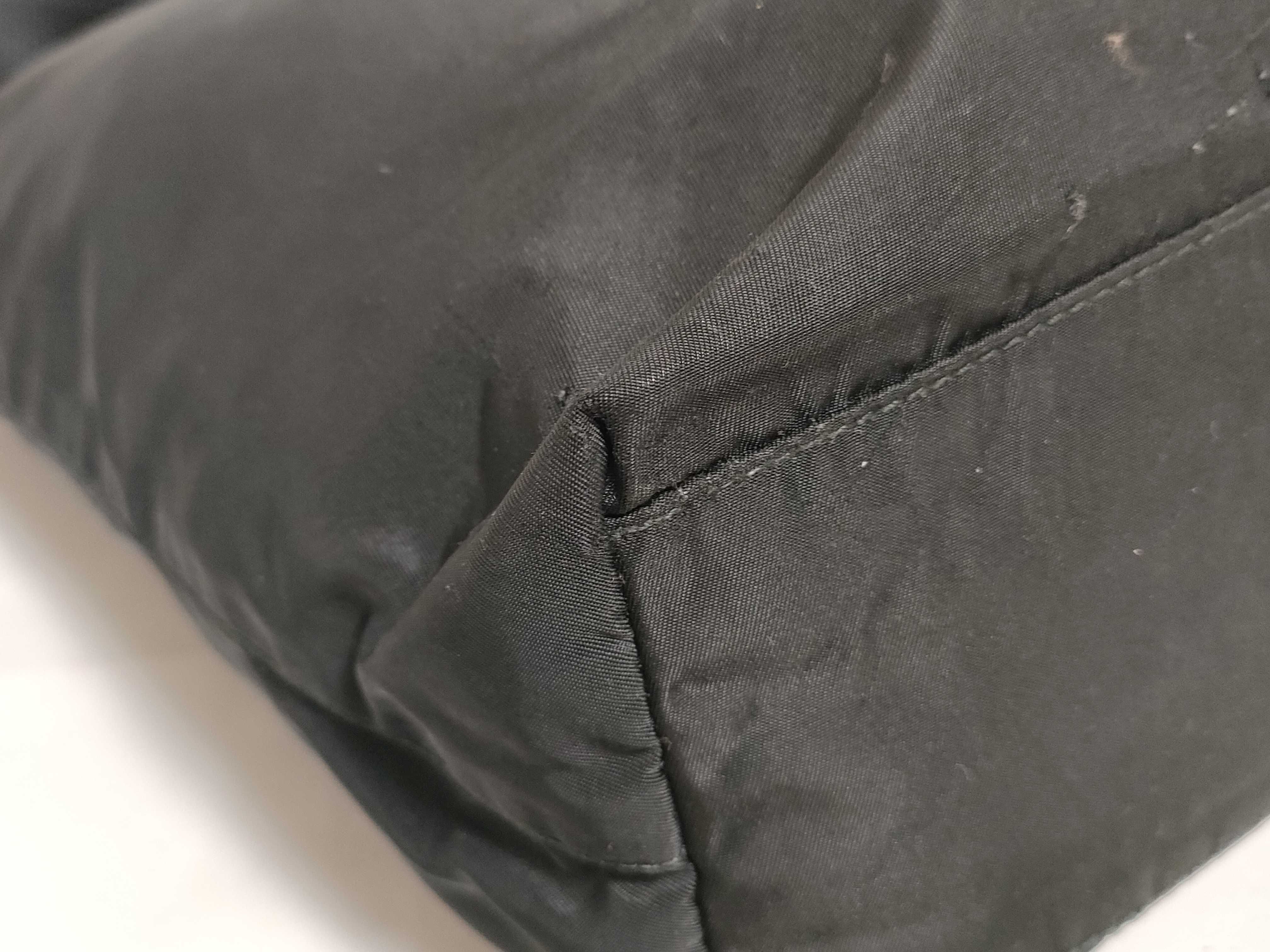 nylon tote bag, black nylon tote bag — view 4