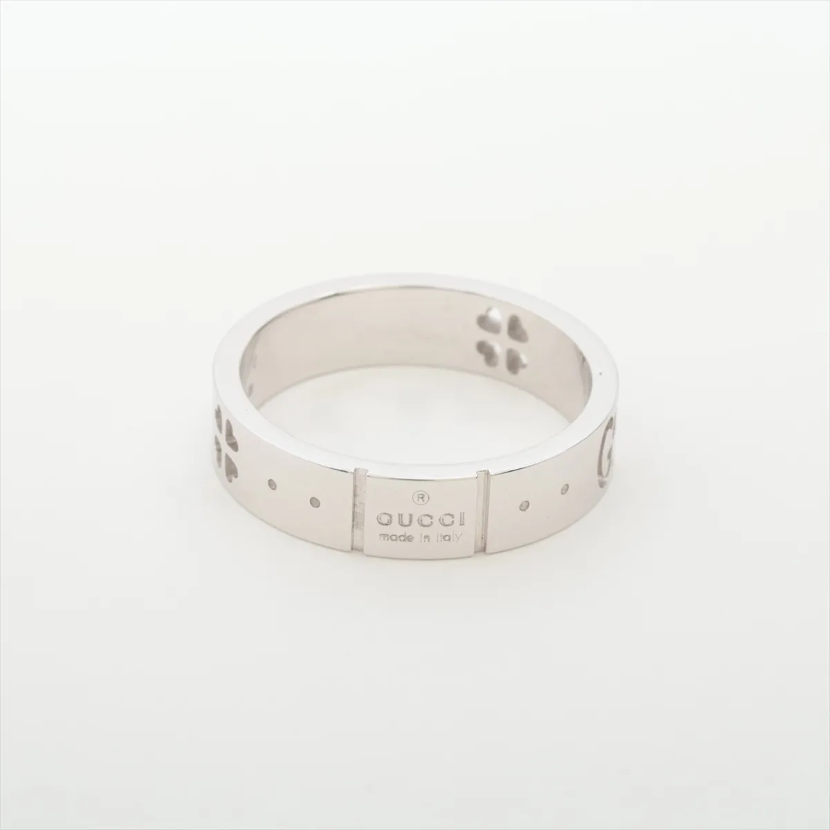 Icon Amour Forever Ring, 750 (WG), 3.3g, 7 Initials — view 2