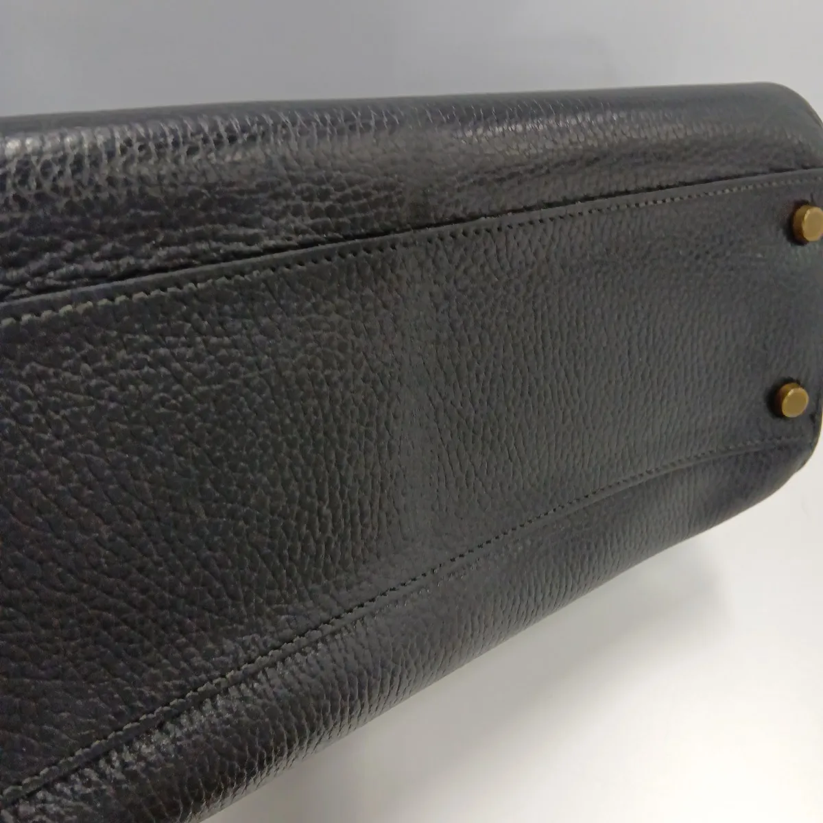 [Individually packaged] Hermes Kelly Sport GM Ardennes Black Gold Hardware R: 1988 — view 15