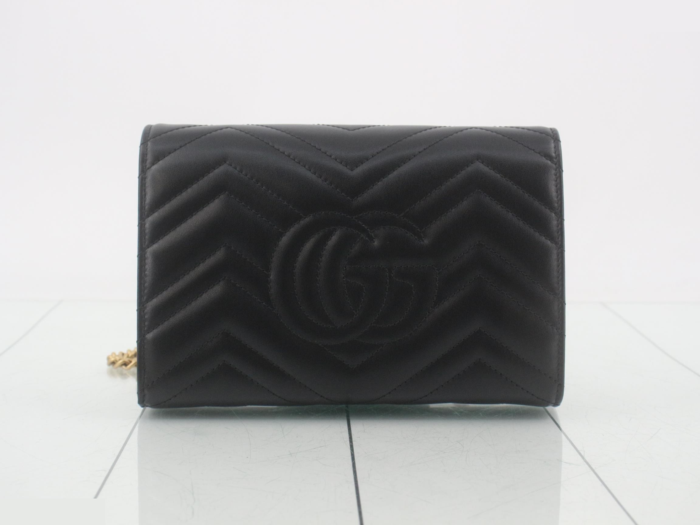 GG Marmont Chain Bag and Chain Wallet - Unused — view 2